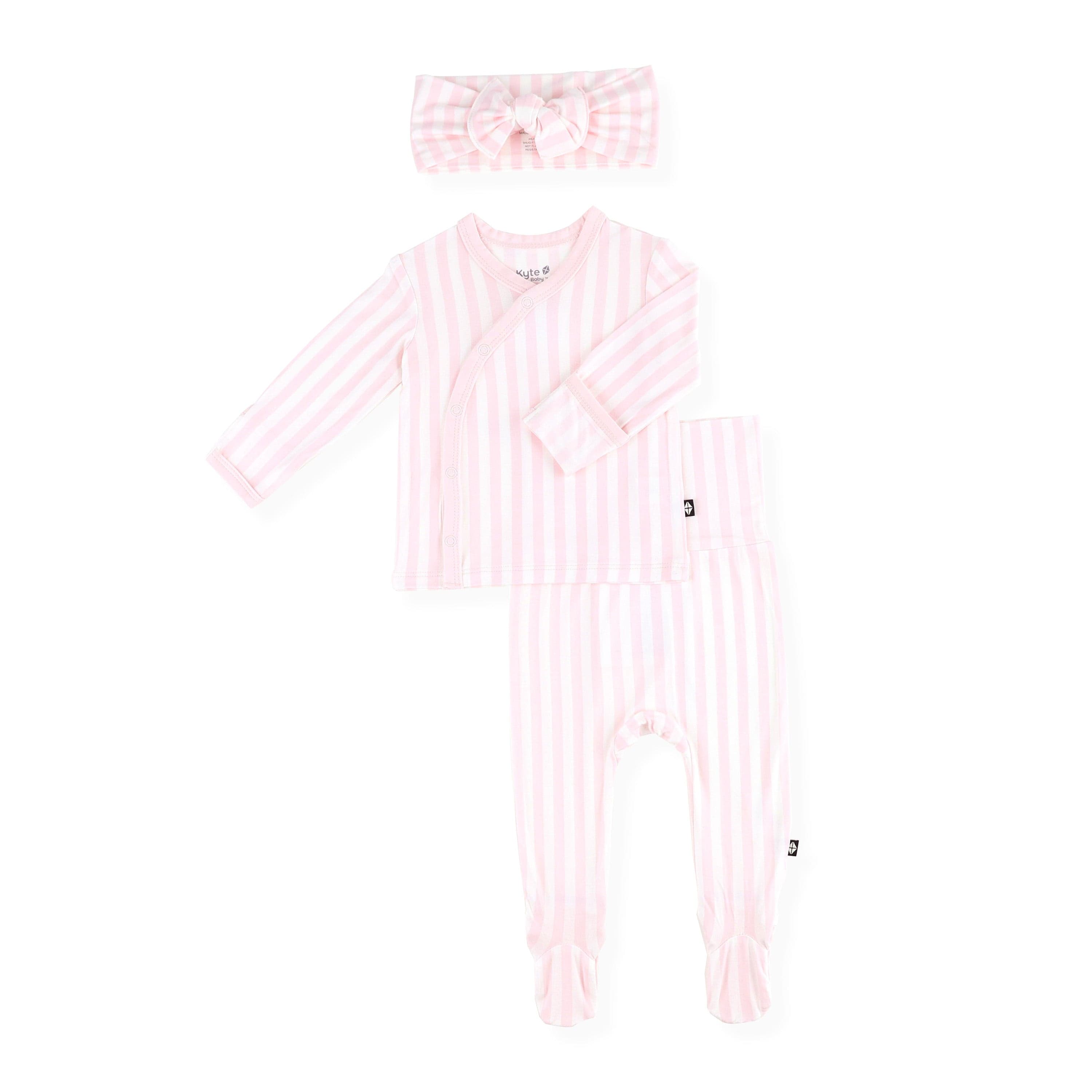 Product photo of the Take Me Home Set with Bow in Small Sakura Stripe