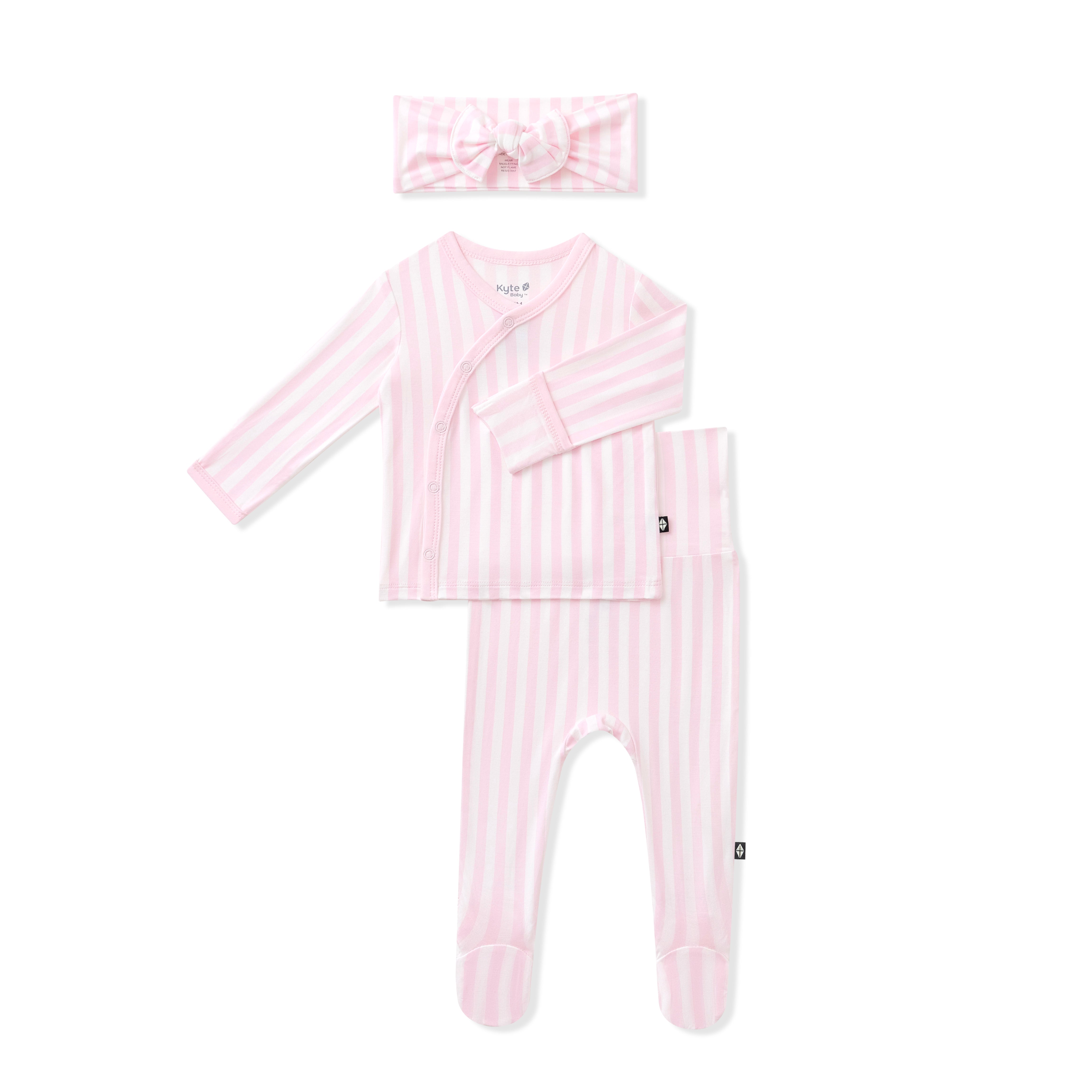 Product photo of the Take Me Home Set with Bow in Small Sakura Stripe