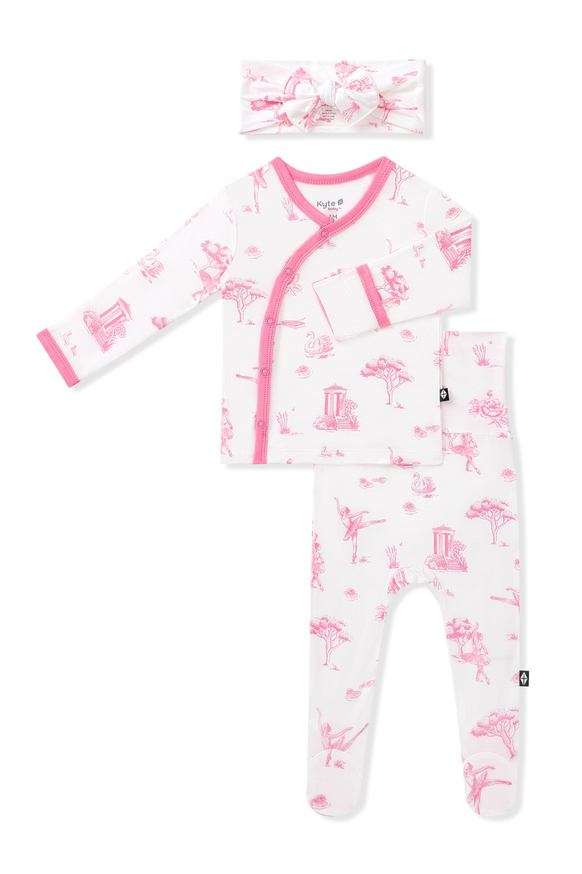 Product photo of the Take Me Home Set with Bow in Toile Ballet