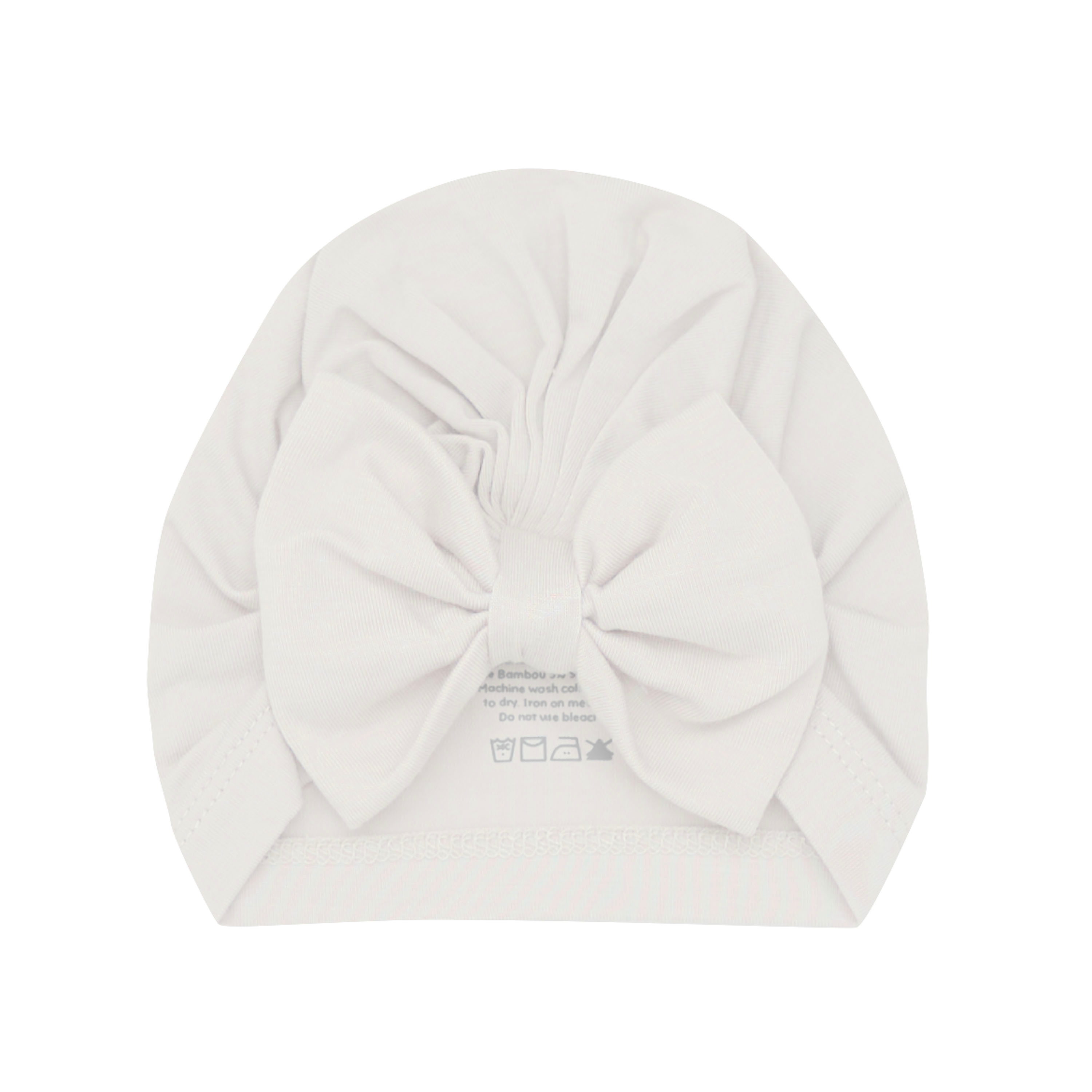 Neutral Bow Headwrap in Oat