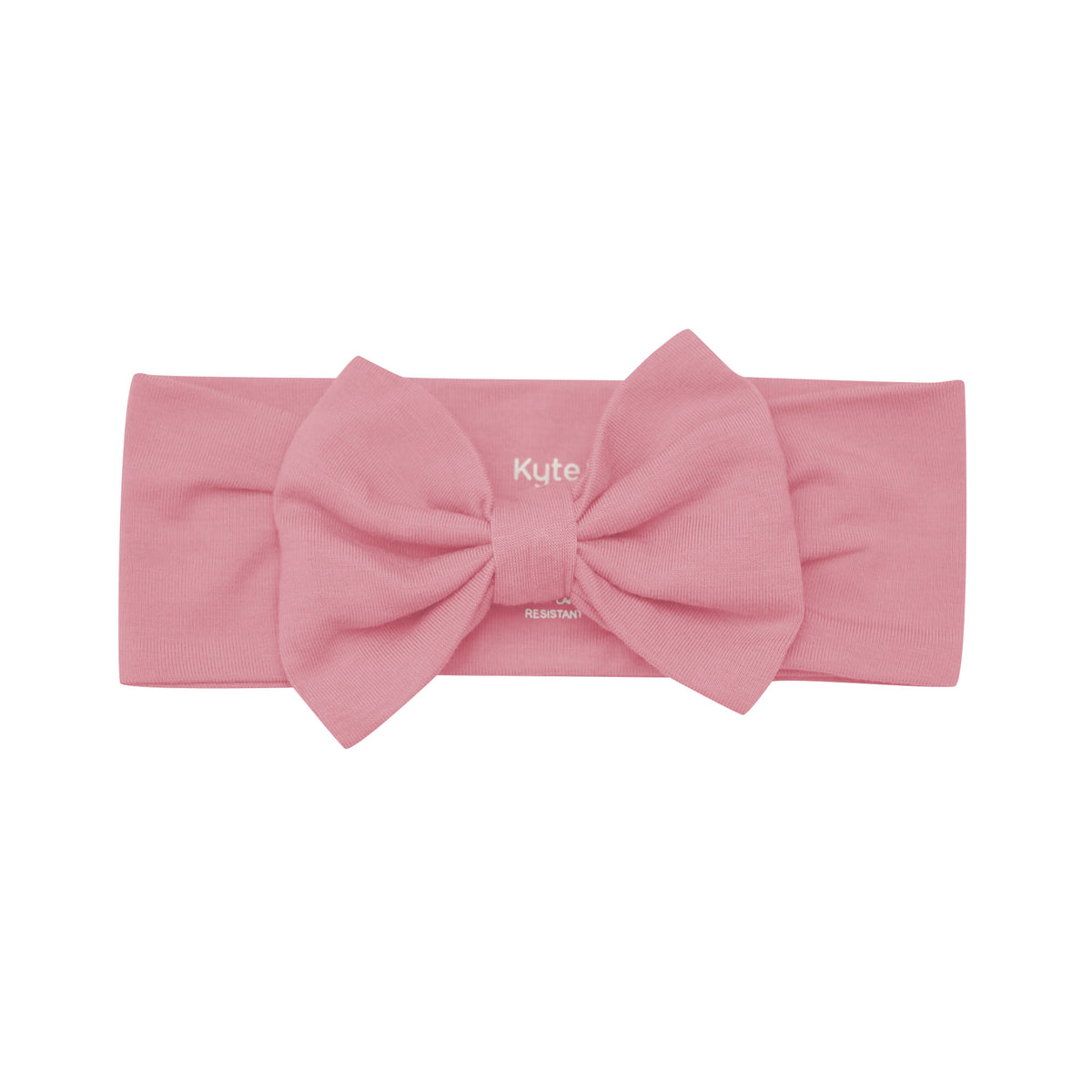 Pink Bow Headband in Apple Blossom