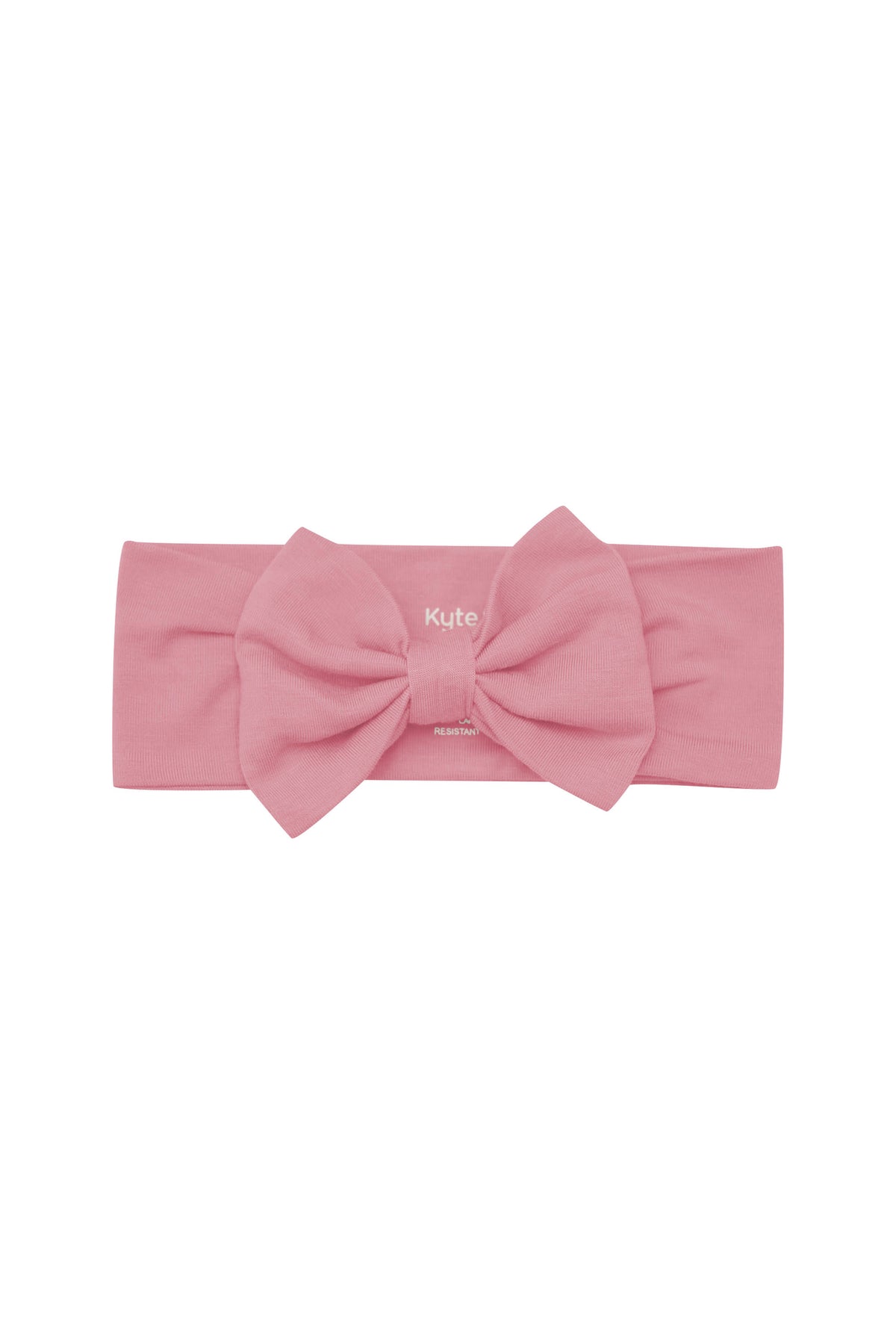 Pink Bow Headband in Apple Blossom