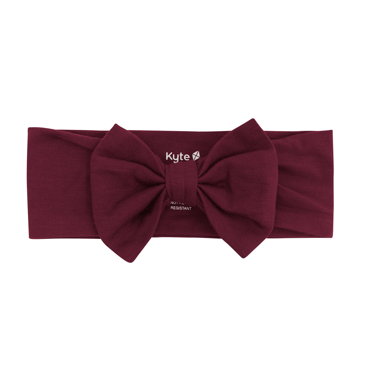 Product photo of the Bow Headband in Burgundy