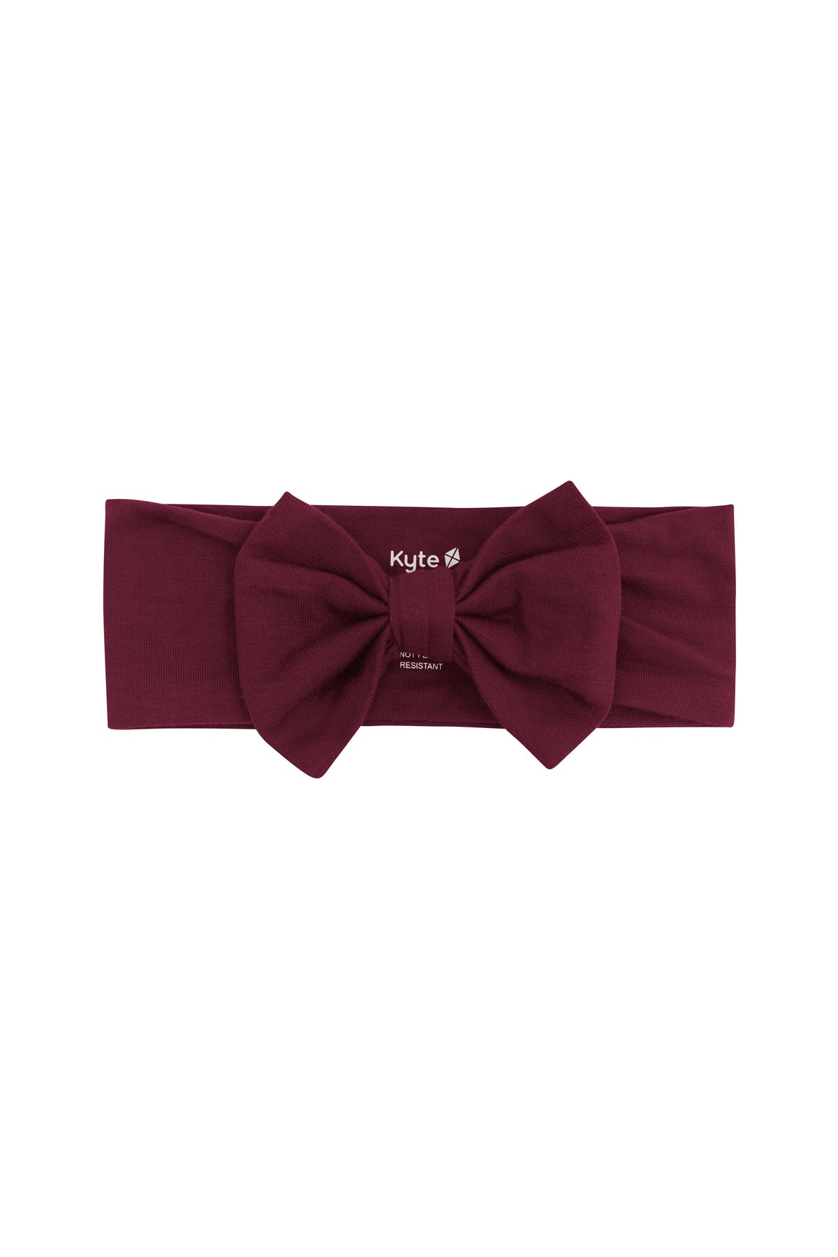 Product photo of the Bow Headband in Burgundy