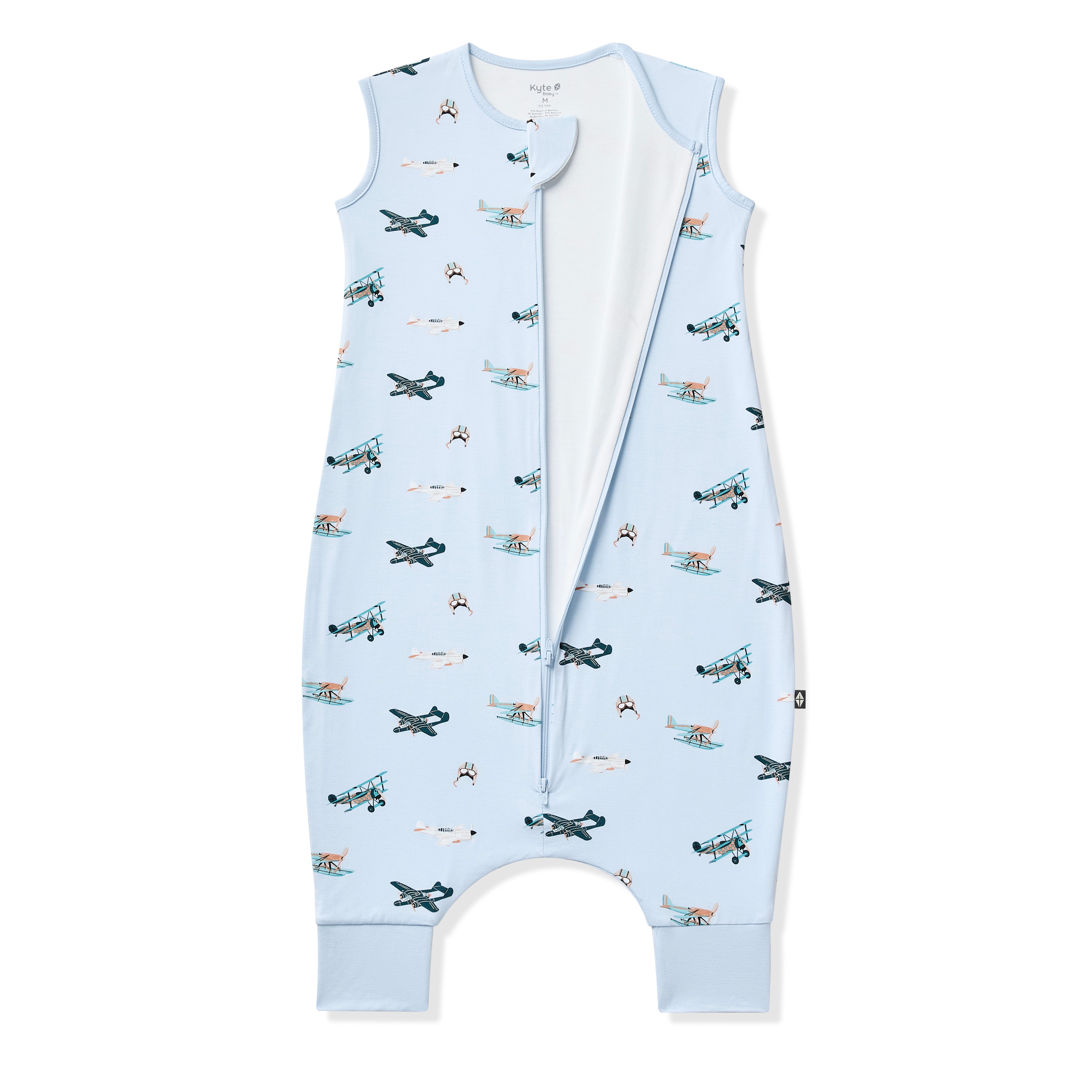 Sleep Bag Walker in Take Off 0.5 shown unsippzed