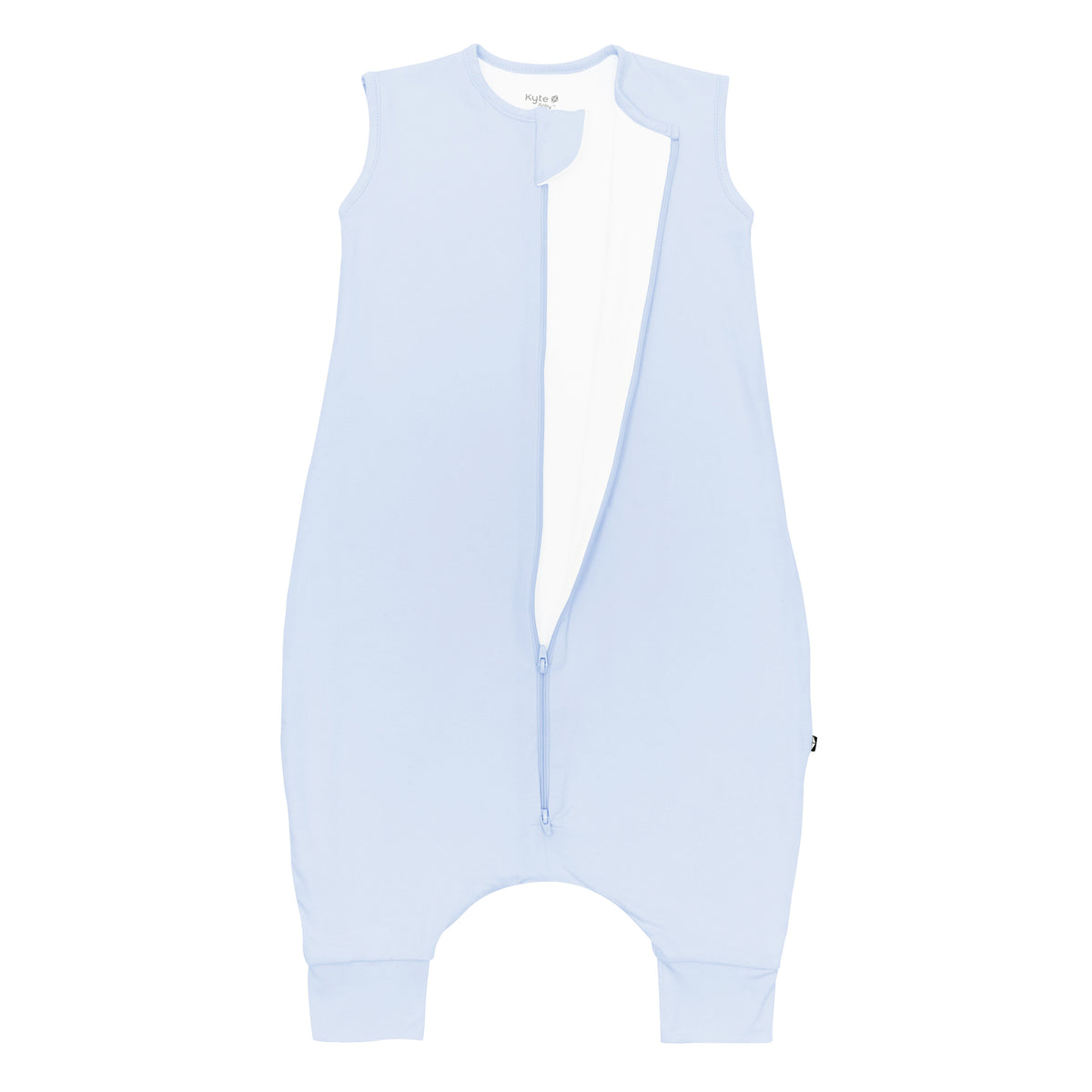 Sleep Bag Walker in Mist 0.5 shown unzipped