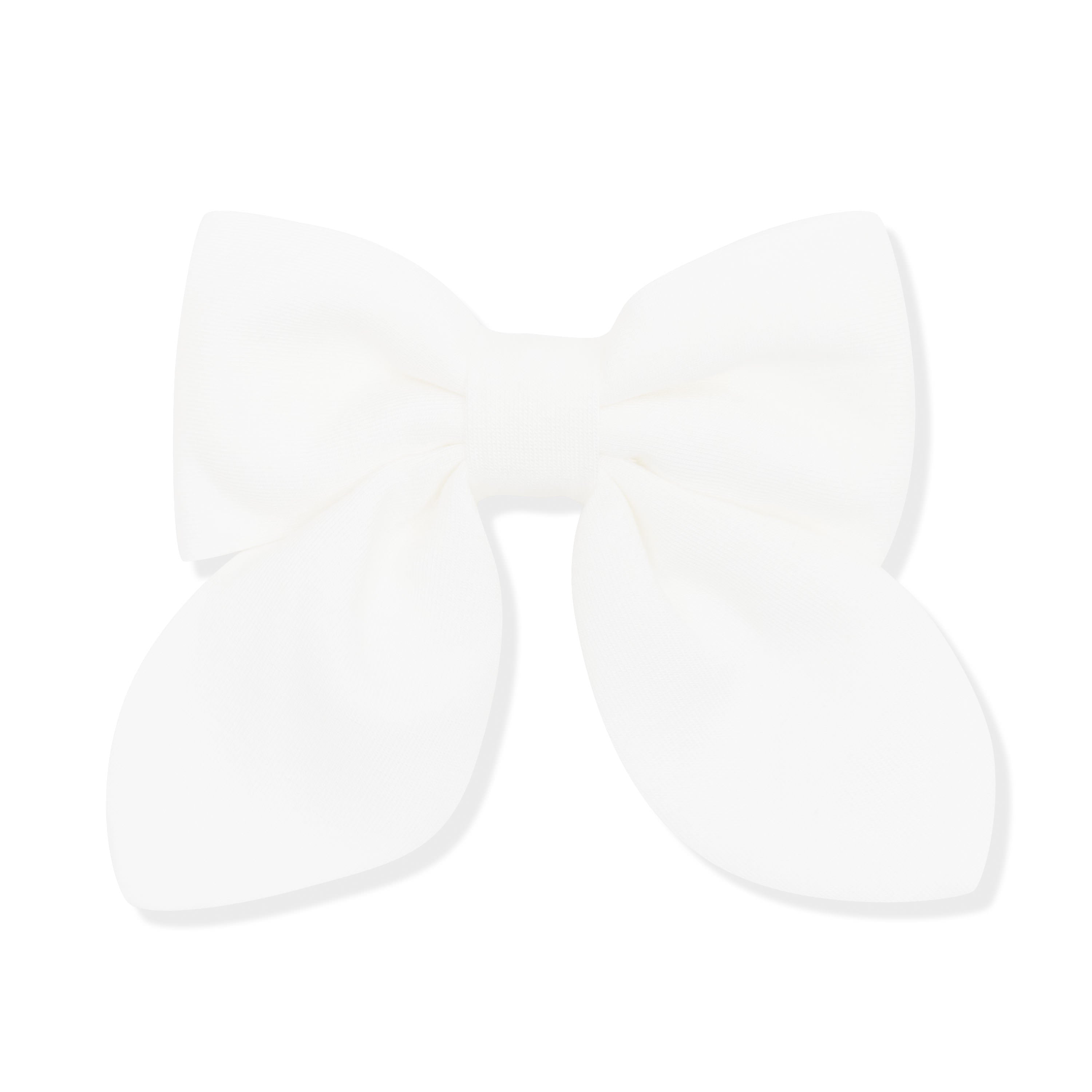 Medium Alligator Clip Bow in Cloud