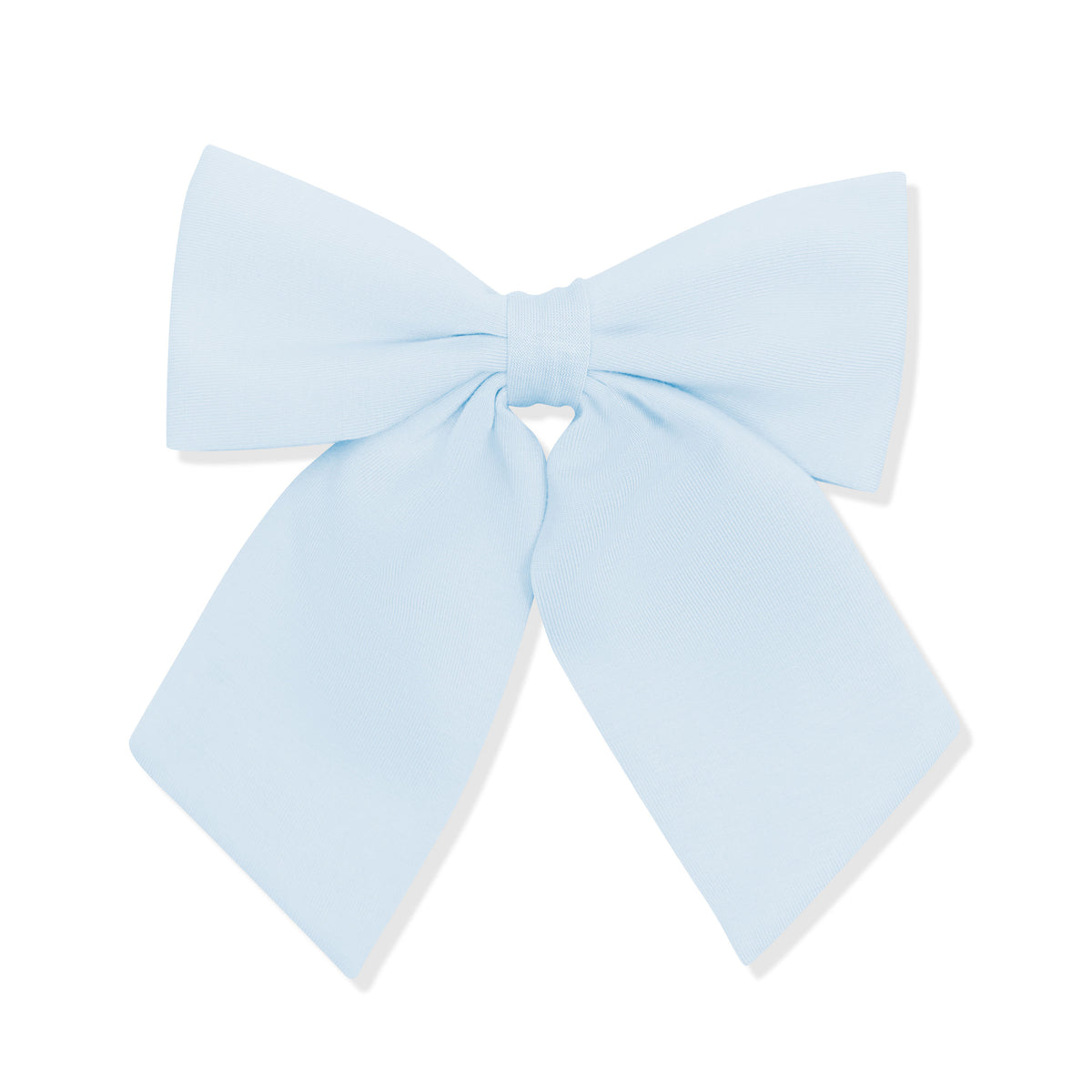 Product photo of the Large Alligator Clip Bow in Breeze