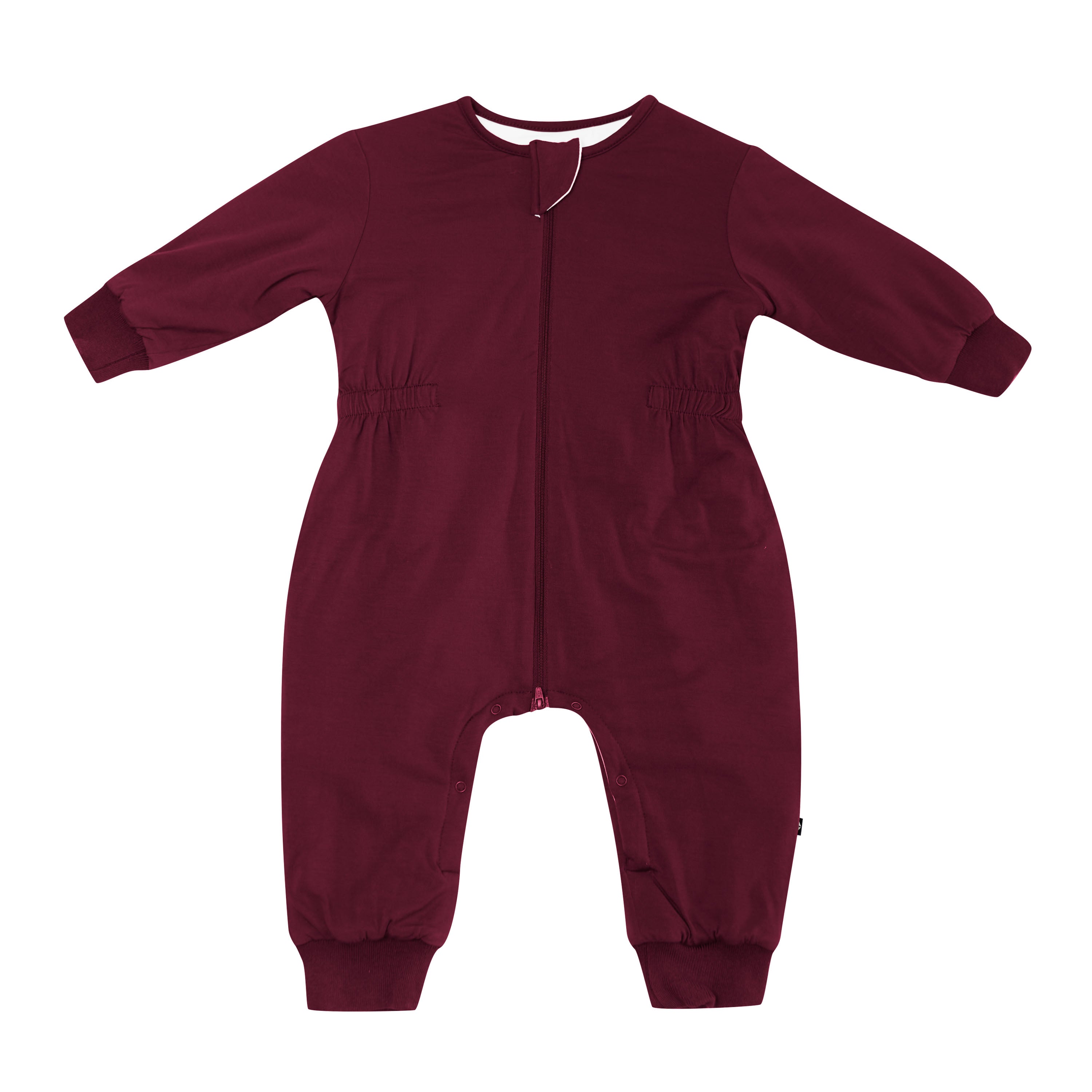 Product photo of the Cozy Playsuit in Burgundy