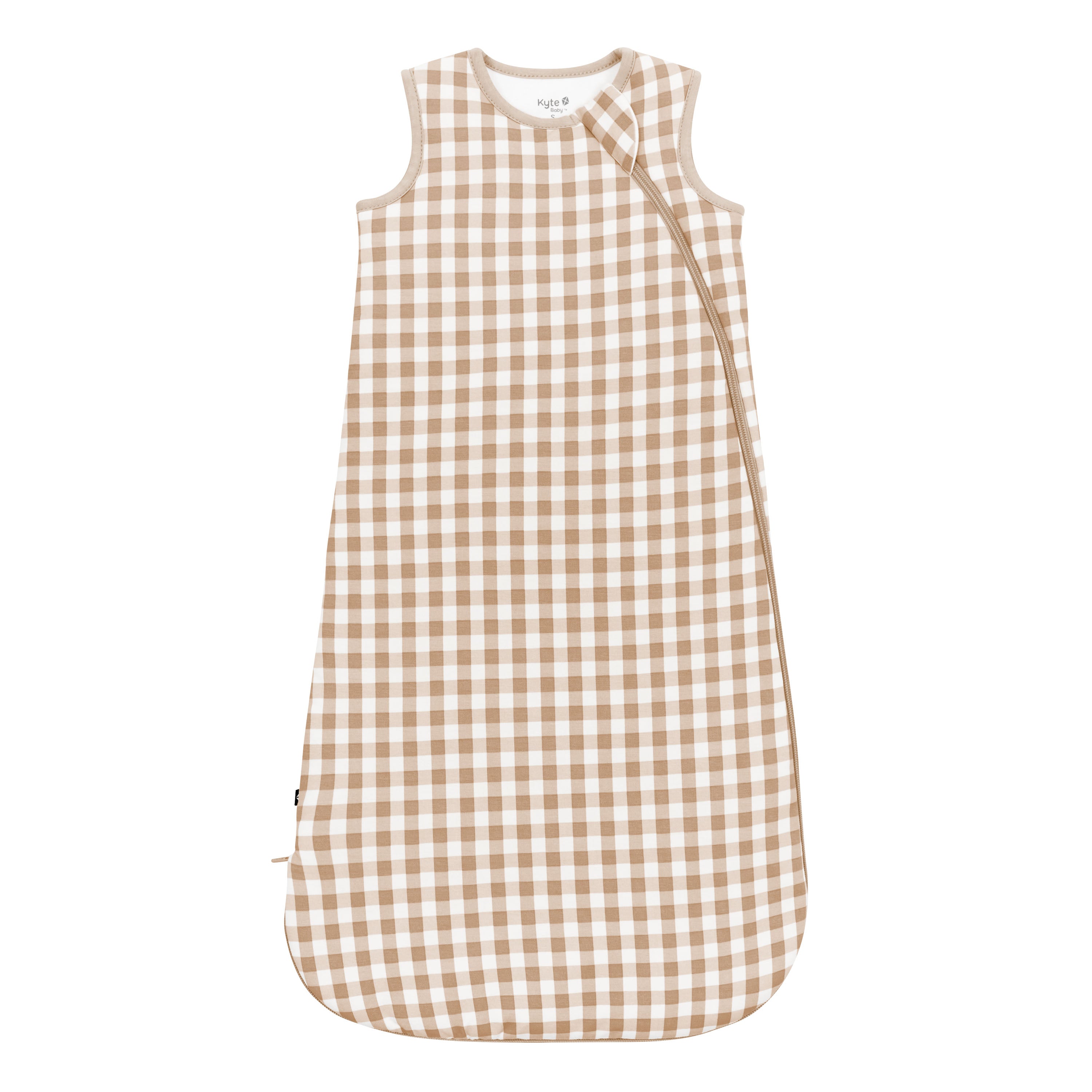 Bamboo Sleep Bag in Gingham Bisque 2.5