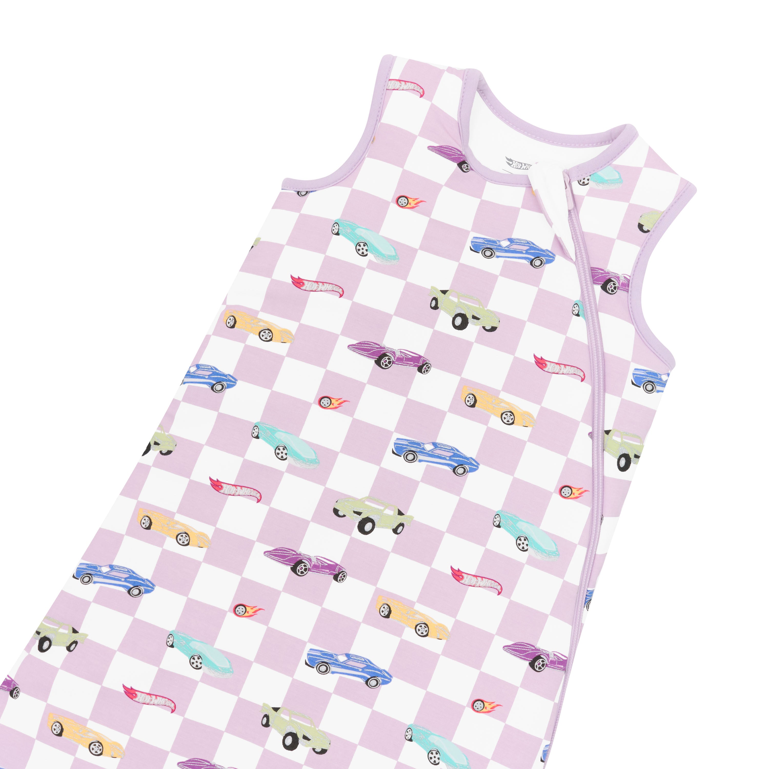 Zipper garage on Sleep Bag in Sparkles and Speed 2.5