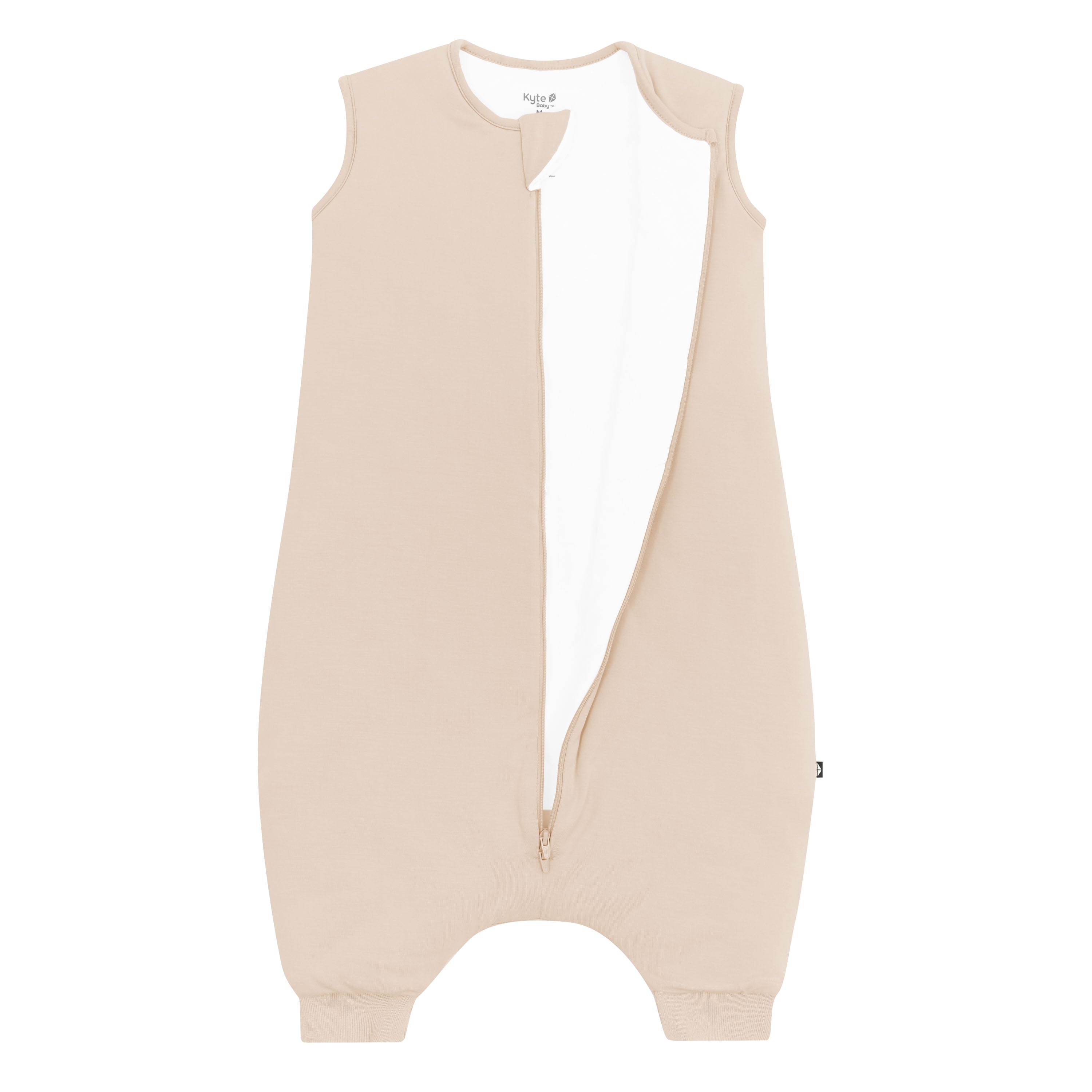 Sleep Bag Walker in Bisque 2.5 shown unzipped