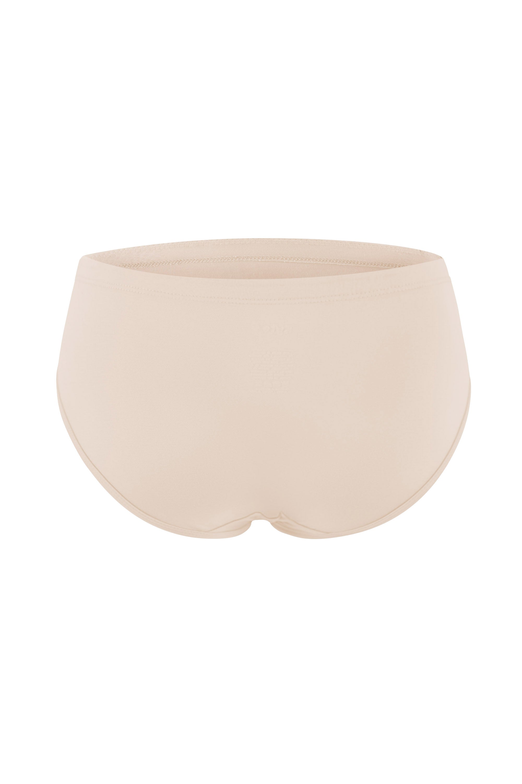 The back of the Women’s Underwear in Bisque on a white surface