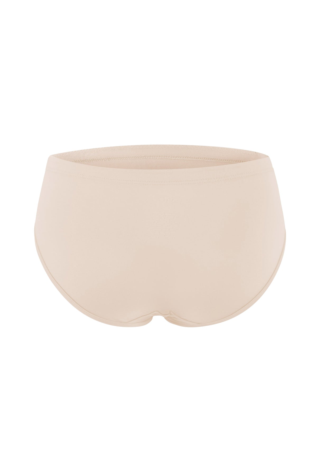 The back of the Women’s Underwear in Bisque on a white surface
