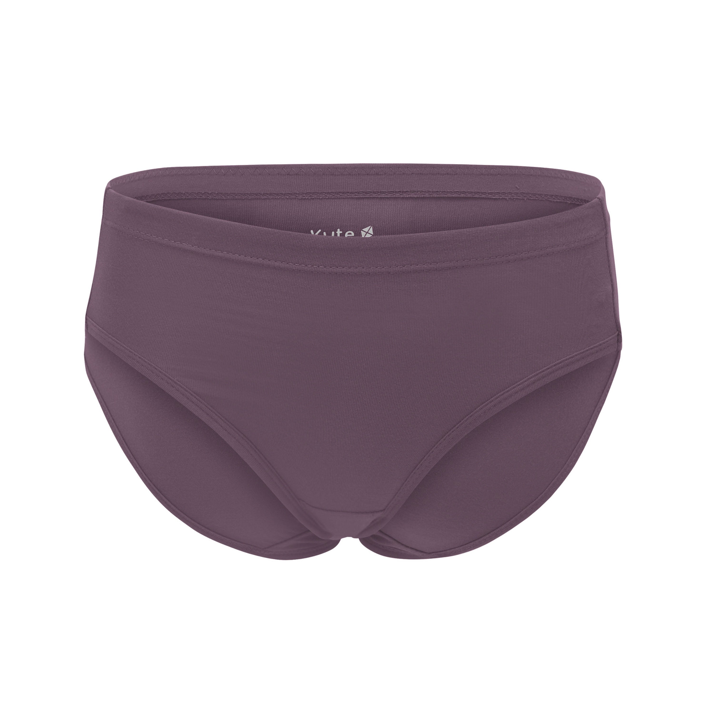 Women’s Underwear in Currant shown on a ghost mannequin
