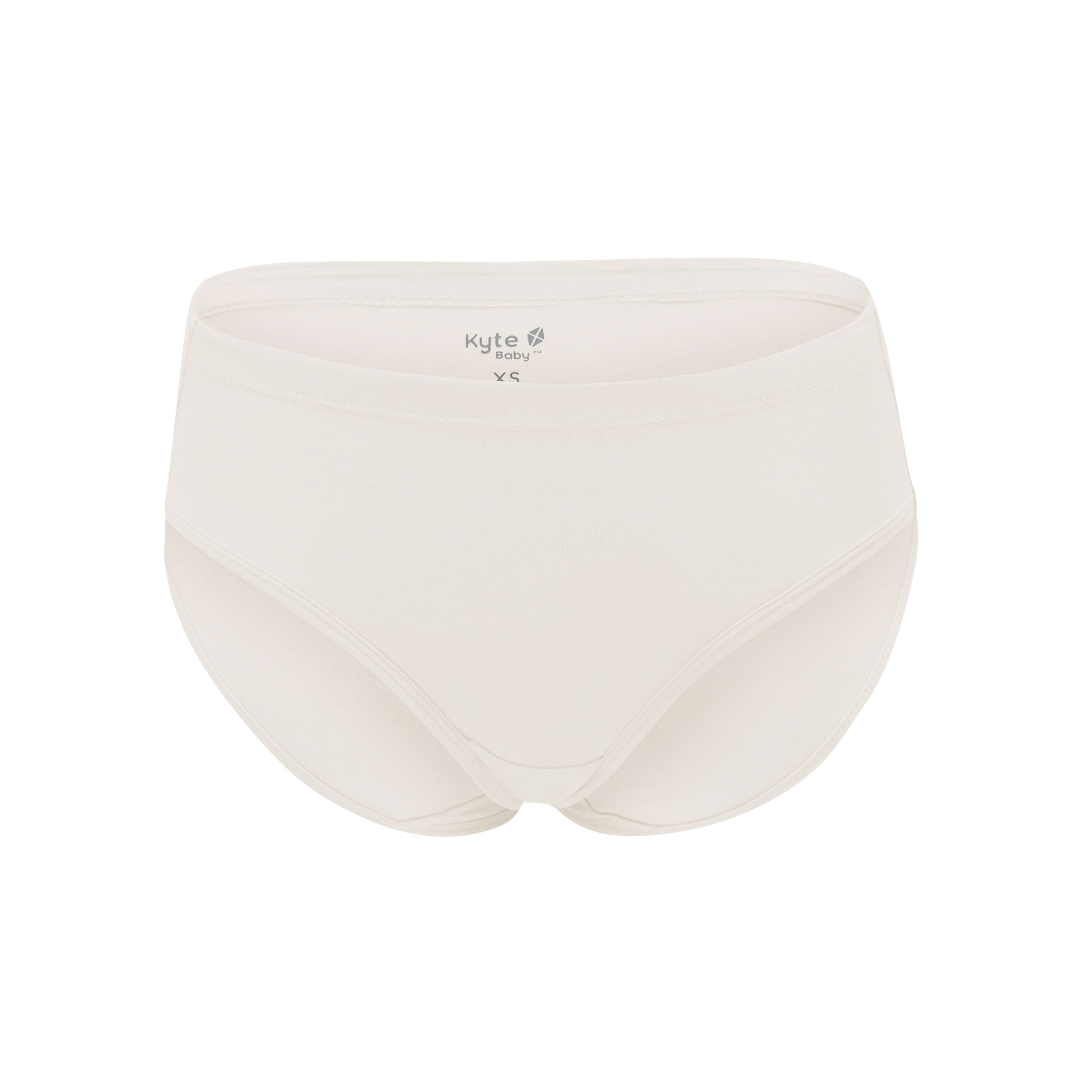 Women’s Underwear in Oat shown on a ghost mannequin