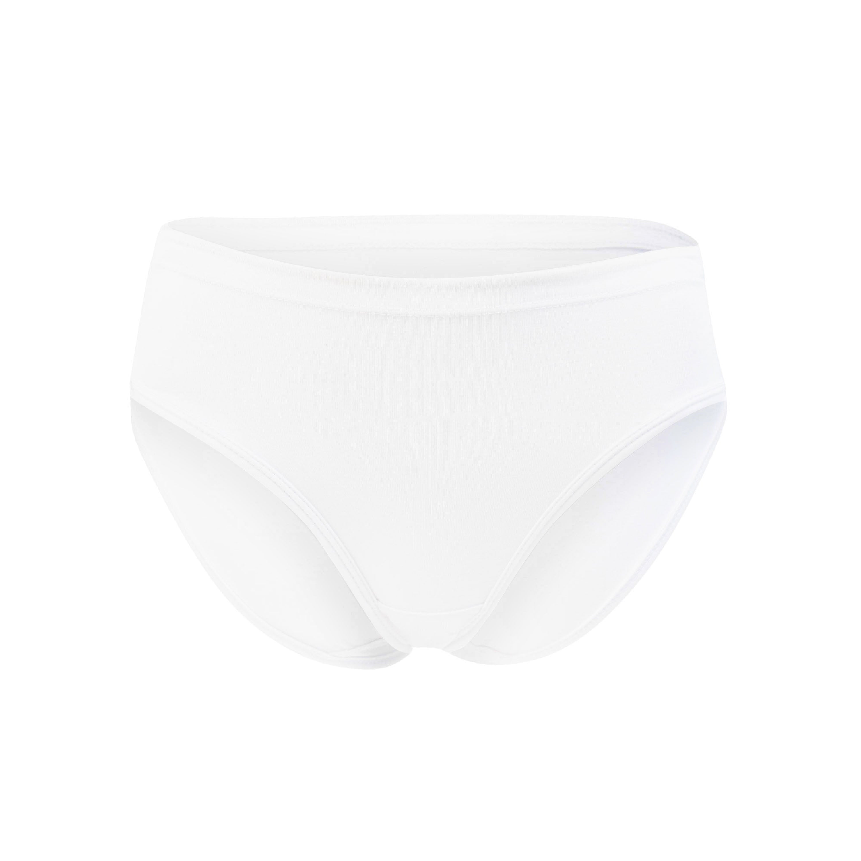 Women’s Underwear in Snow shown on a ghost mannequin