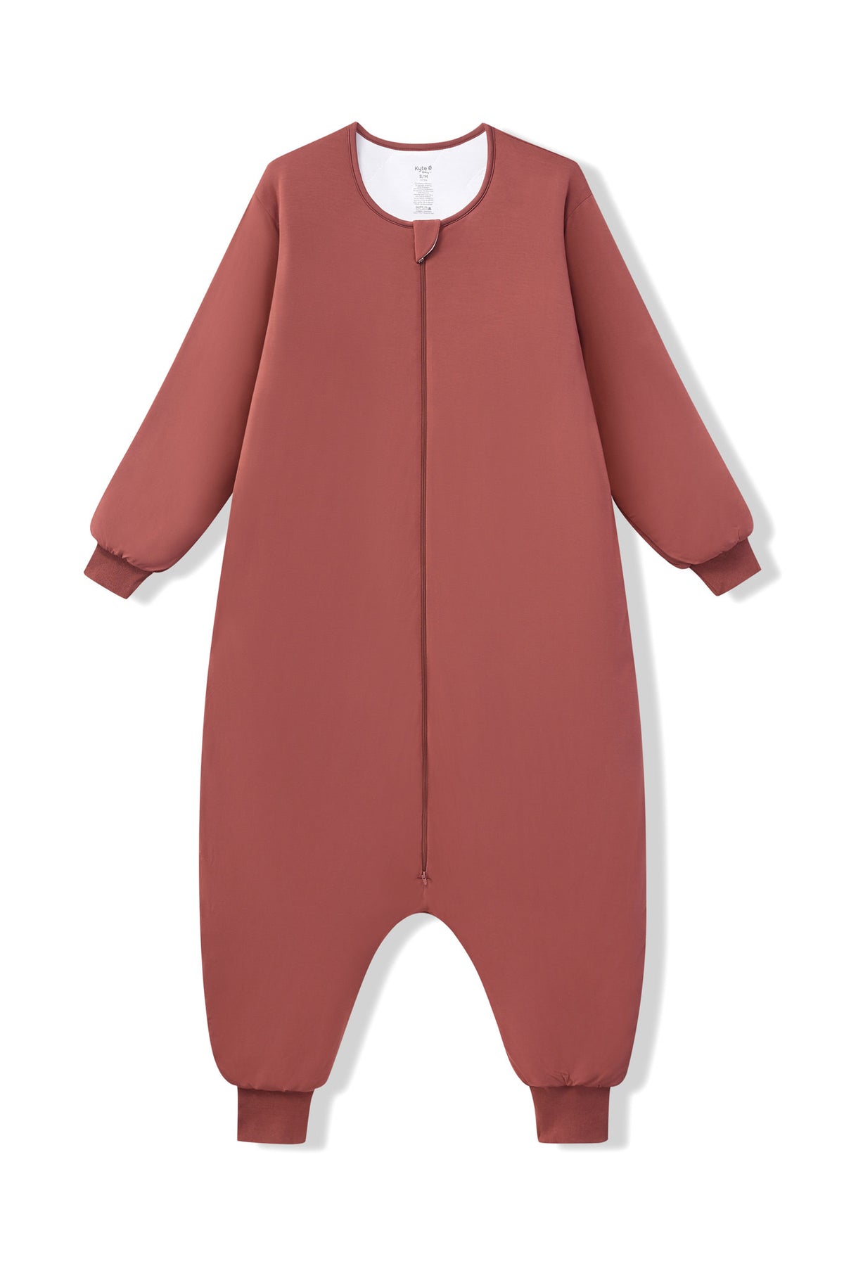 Long Sleeve Adult Sleep Bag Walker in Ember on a white background