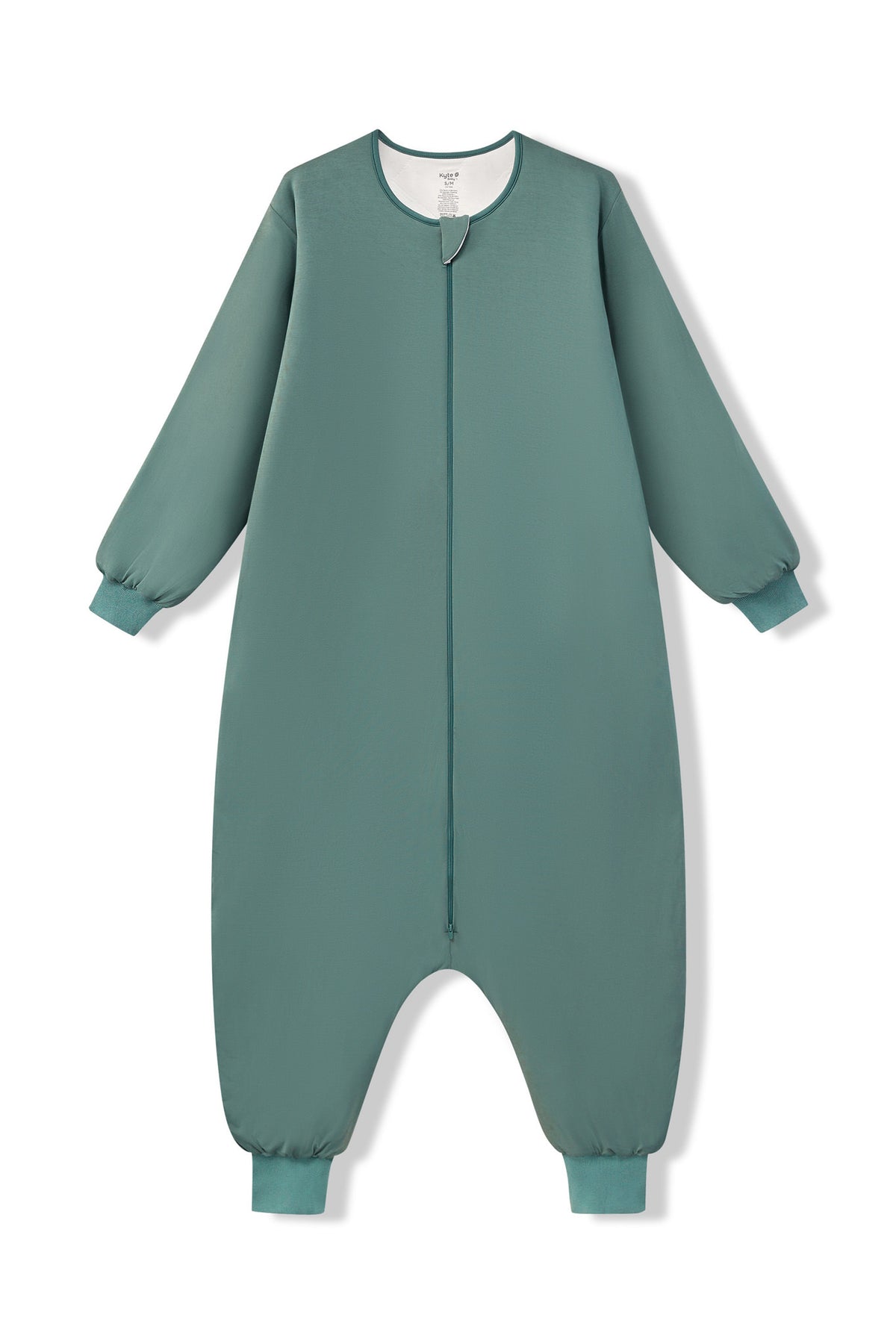 Long Sleeve Adult Sleep Bag Walker in Pine on a white background