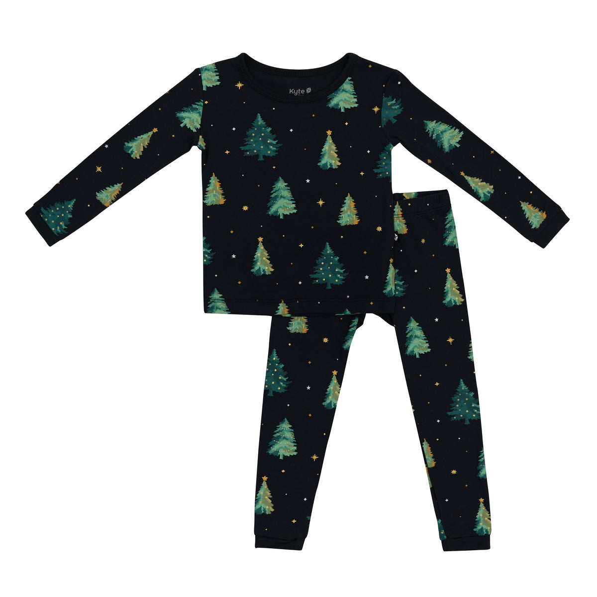 Product photo of the Long Sleeve Pajamas in Twinkle Tree