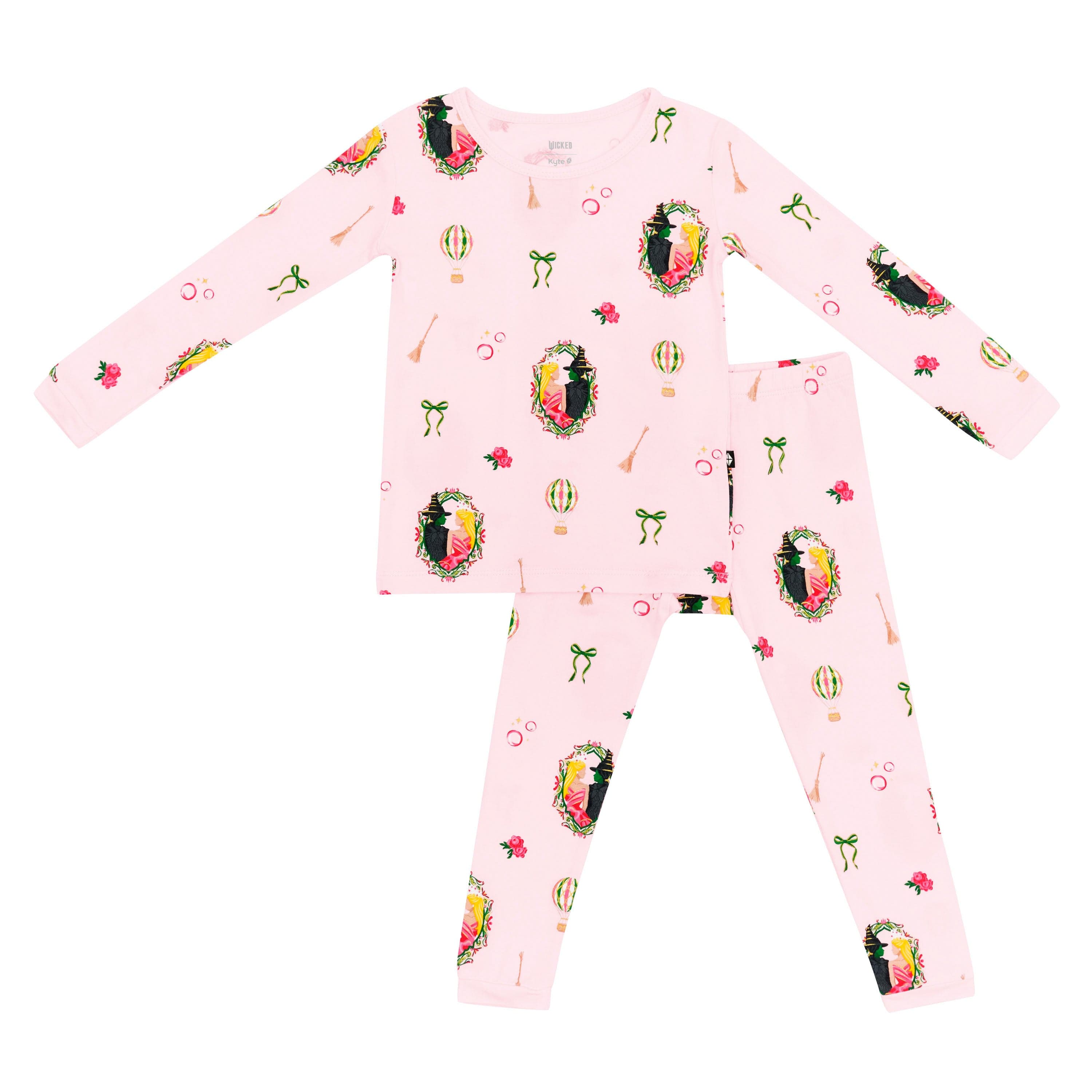 Product photo of the Long Sleeve Pajamas in Wicked