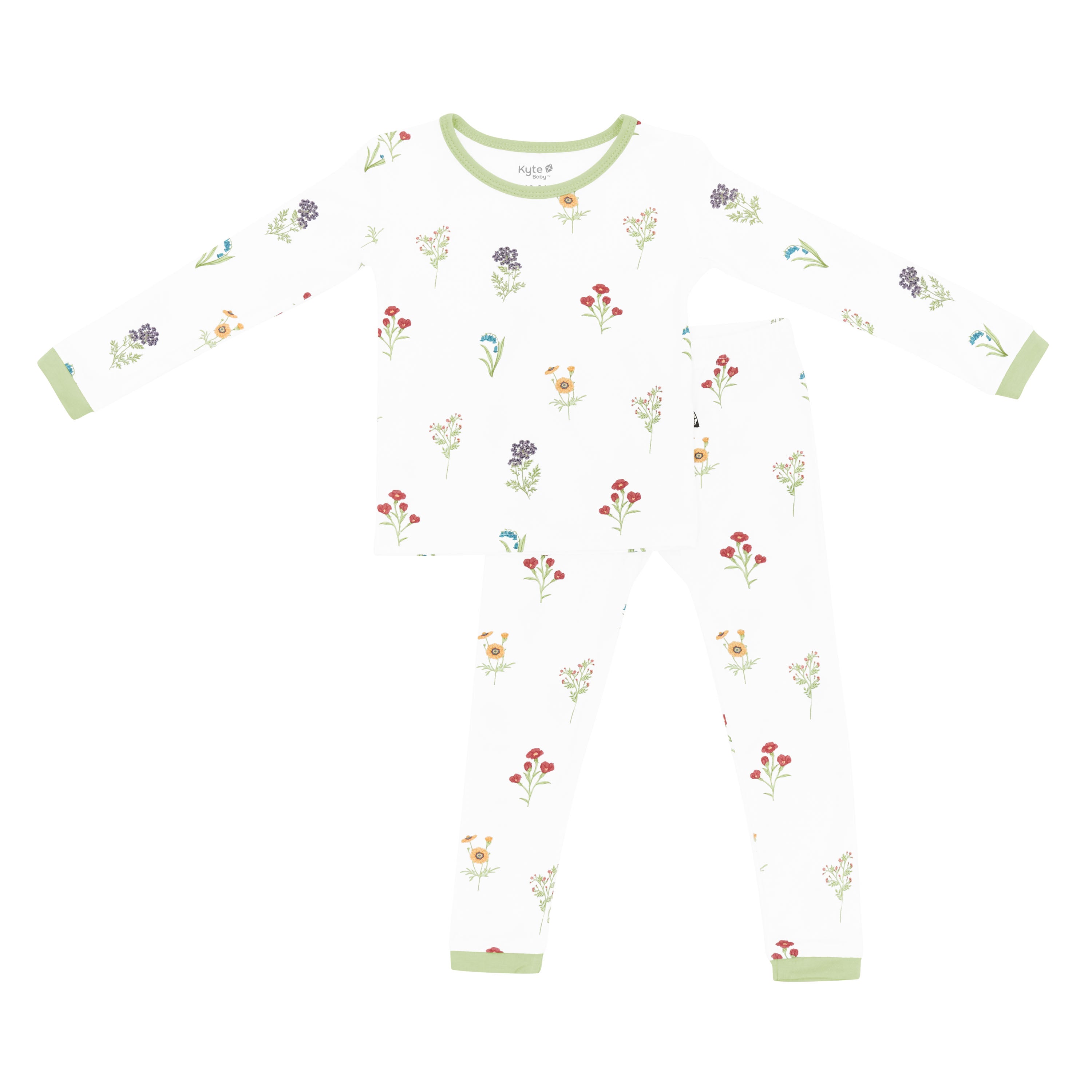 Long Sleeve Pajamas in Wildflower