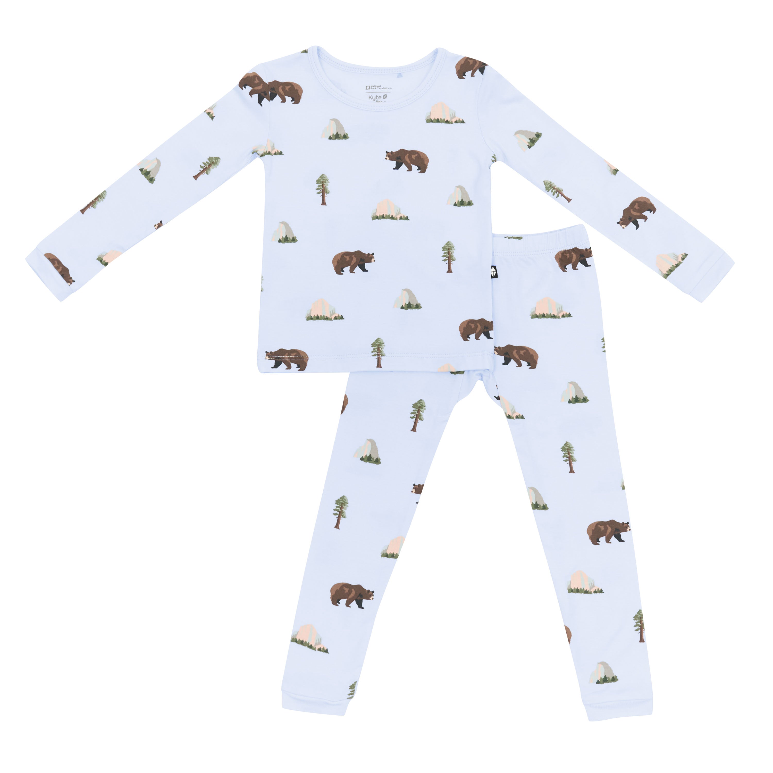 Long Sleeve Pajamas in Yosemite