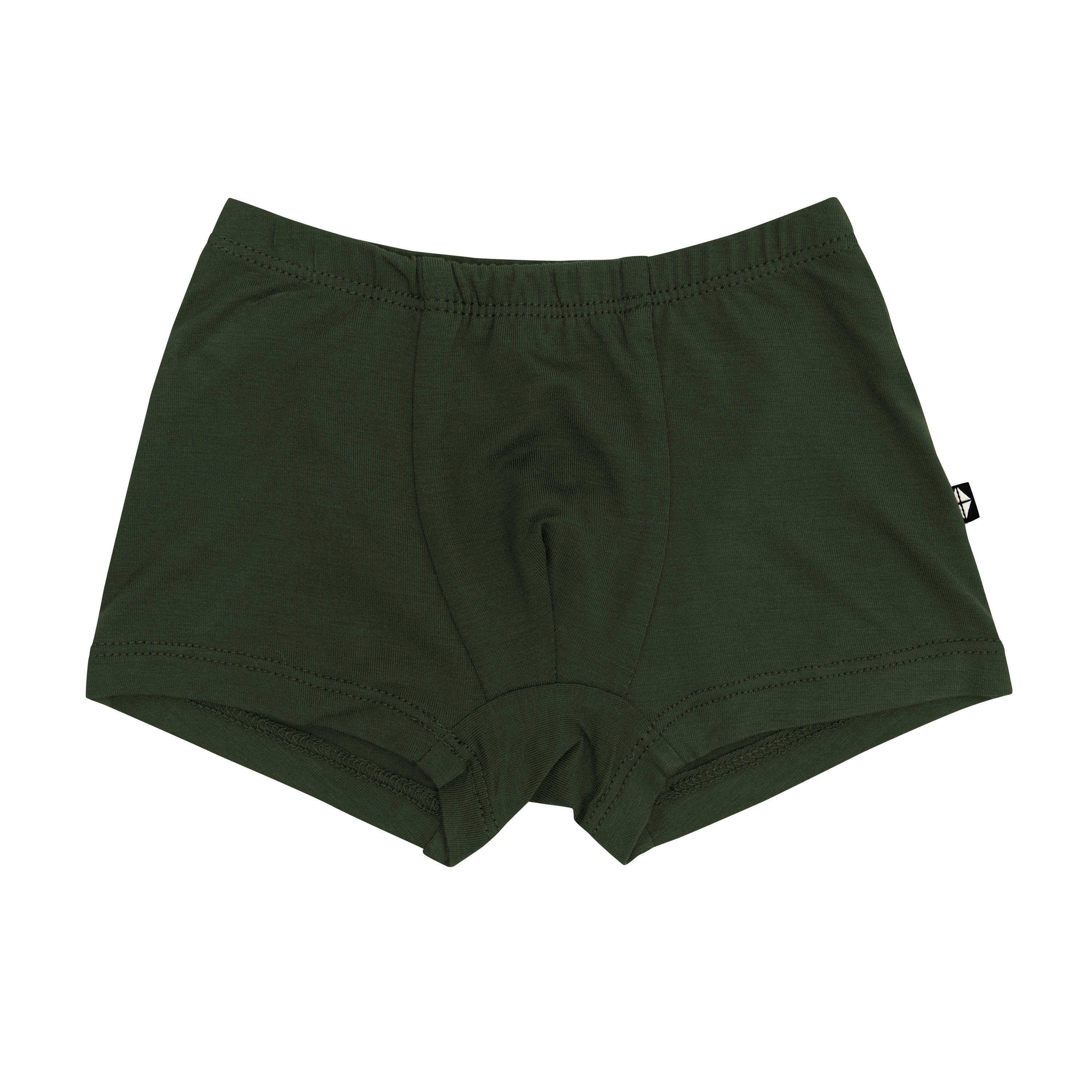 Boys Underwear Briefs in Fir Green