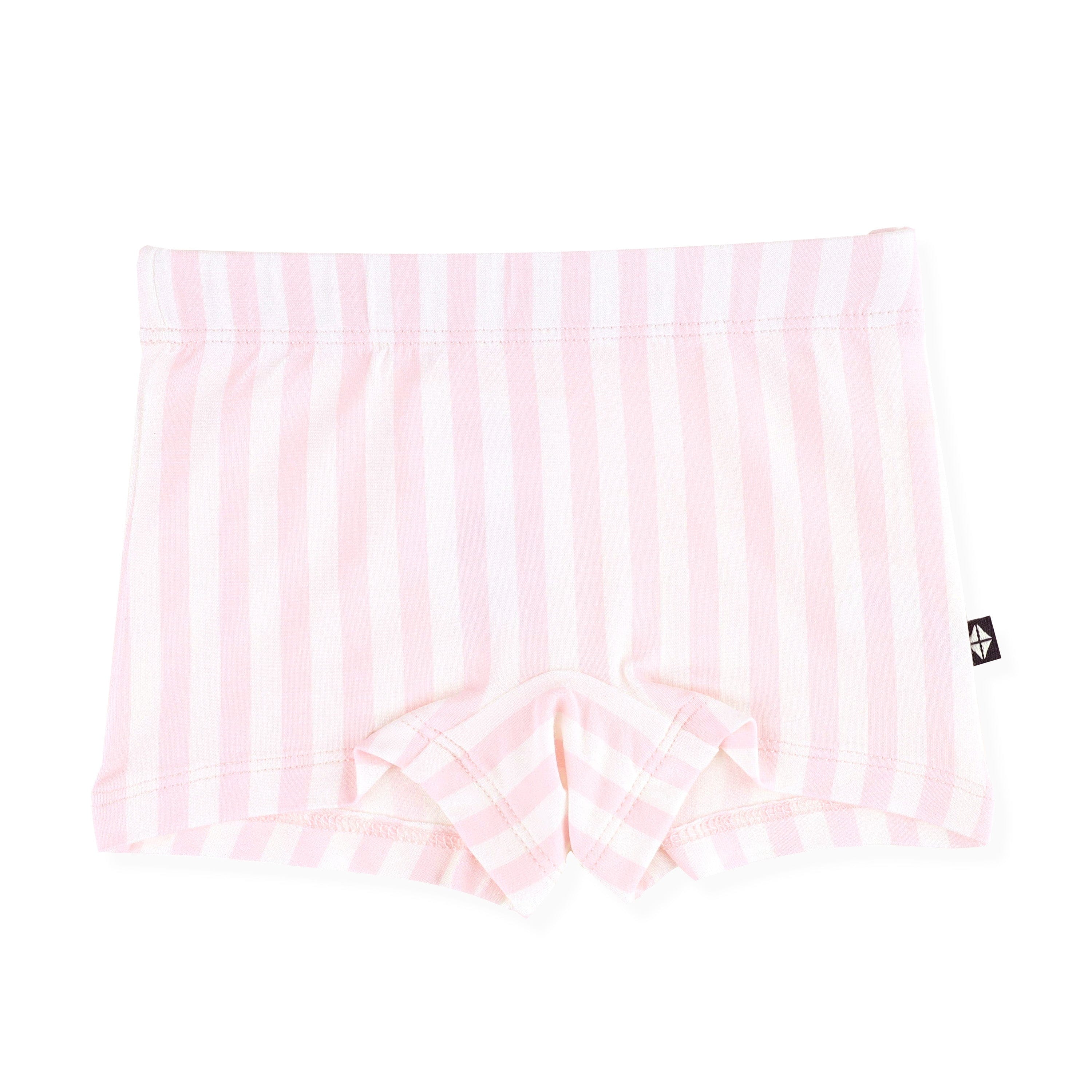 Product photo of the soft and breathable Shorties in Small Sakura Stripe