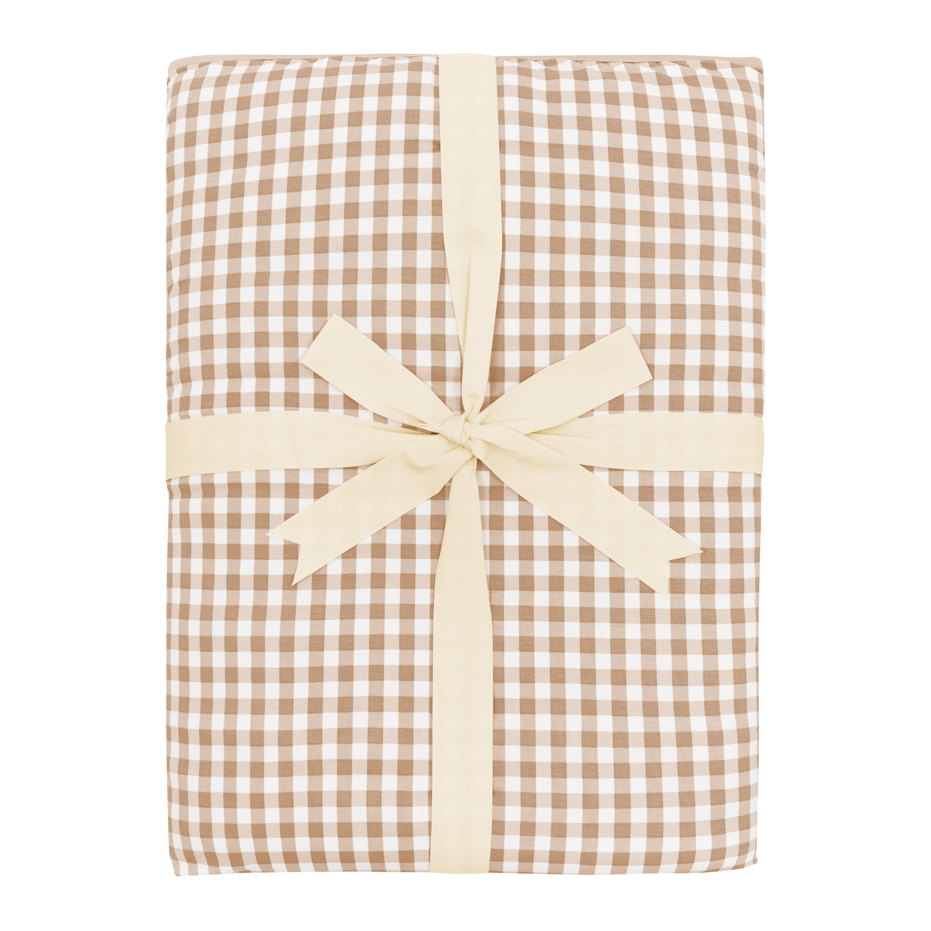 Youth Blanket in Gingham Bisque 2.5 TOG