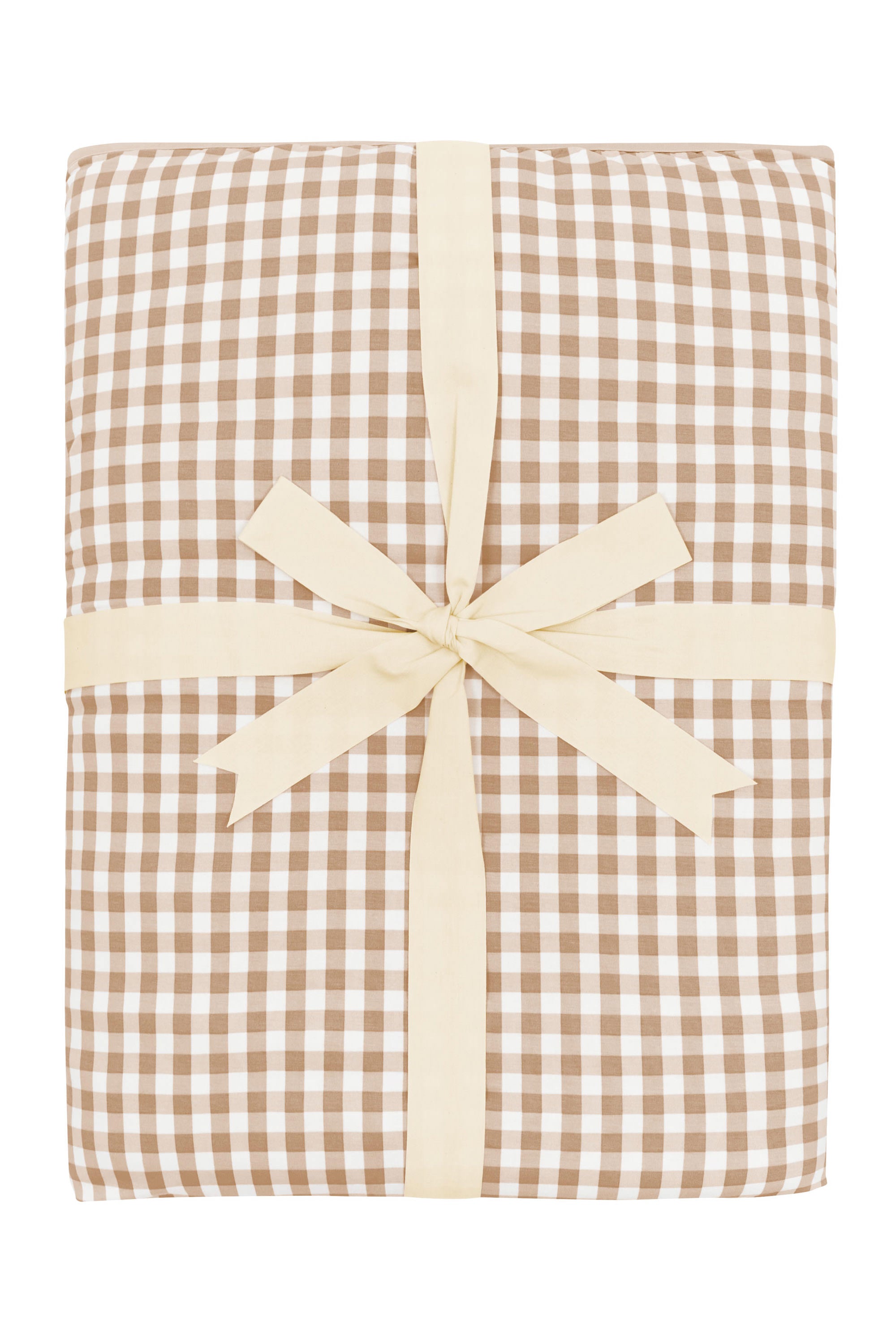 Youth Blanket in Gingham Bisque 2.5 TOG