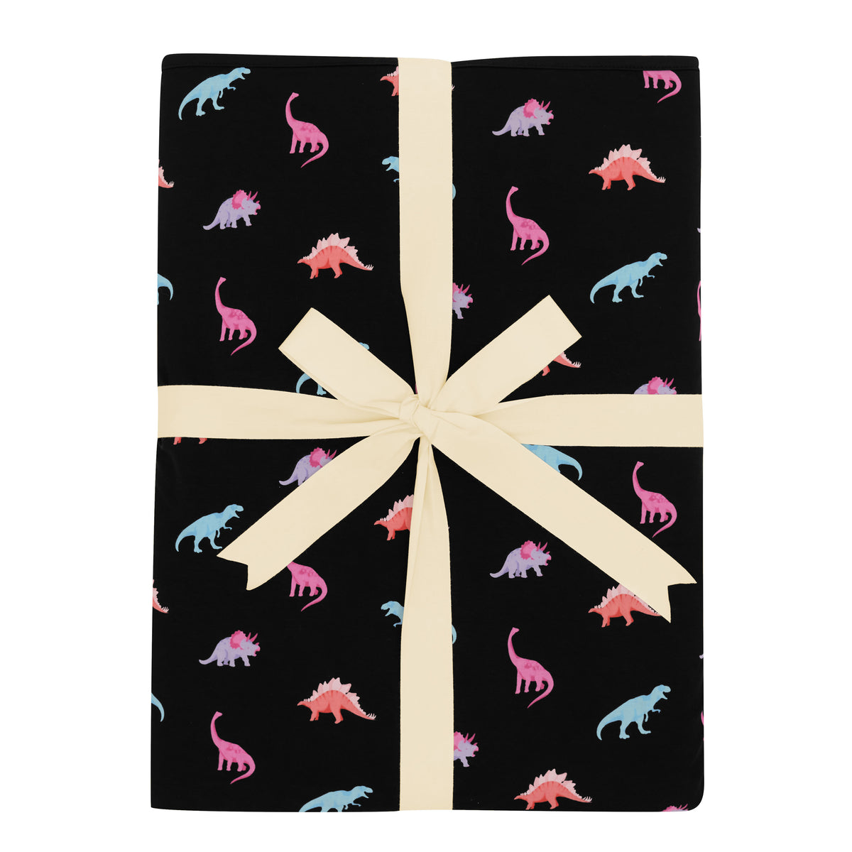 Youth Dinosaur Blanket in Midnight Roar