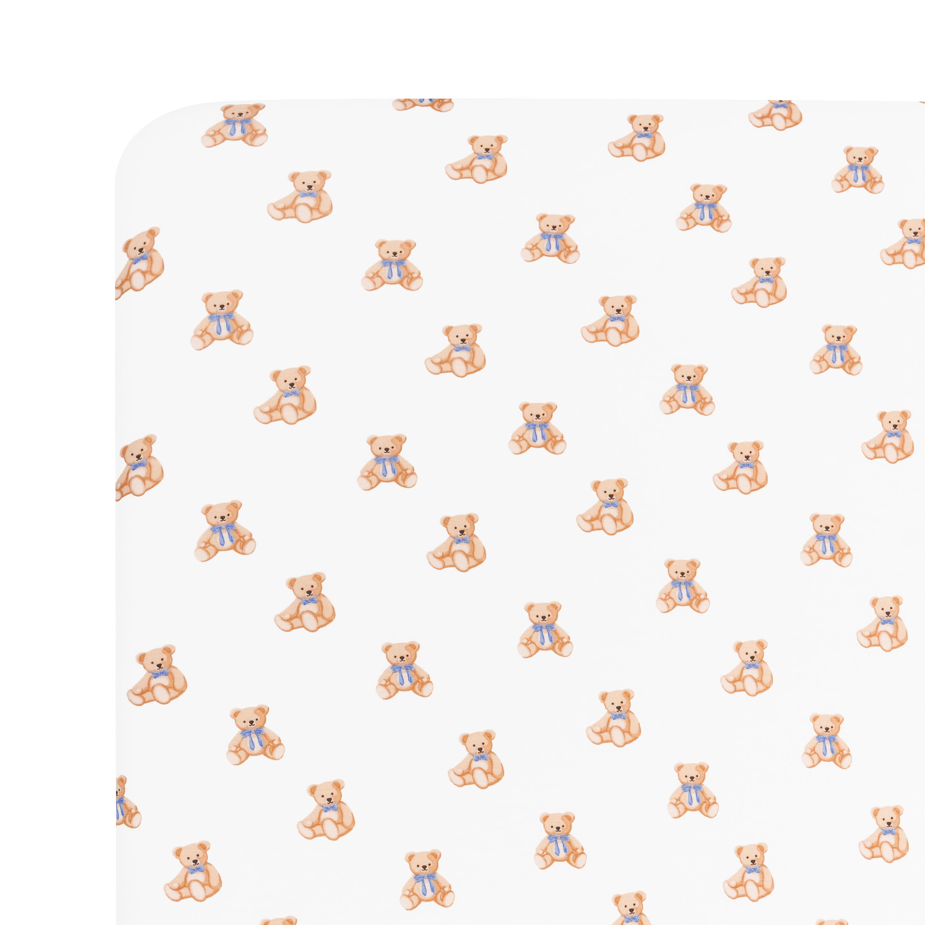 Mini Crib Sheet in Teddy Bear corner