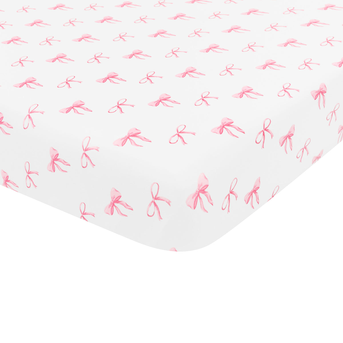 Kyte Bay's Mini Crib Sheet in Bow