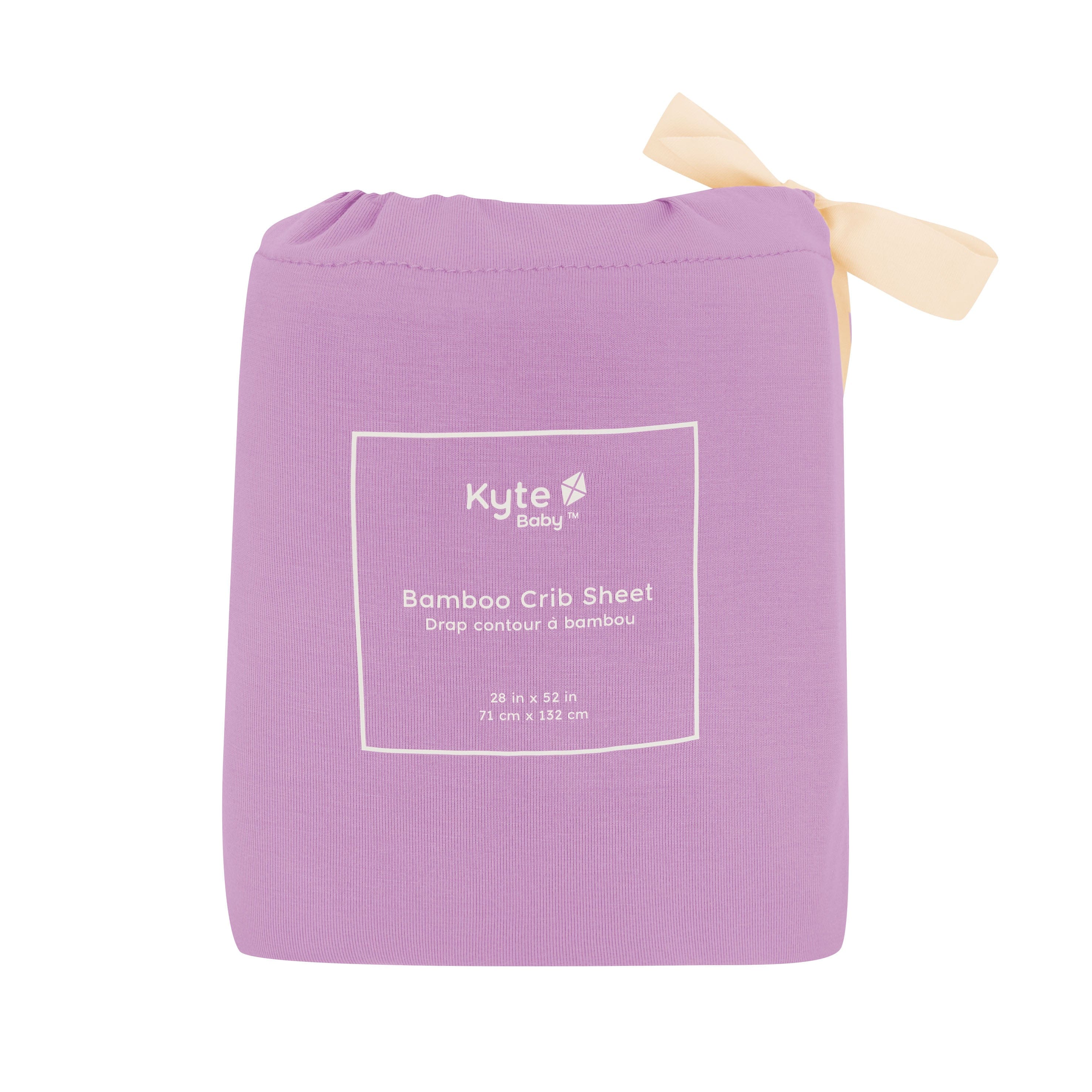 Kyte Baby Crib Sheet in Poi packaging