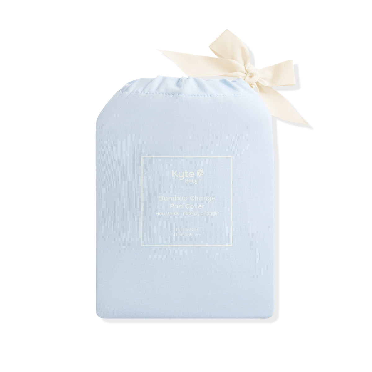 Change Pad Cover in Breeze shown in its packaging