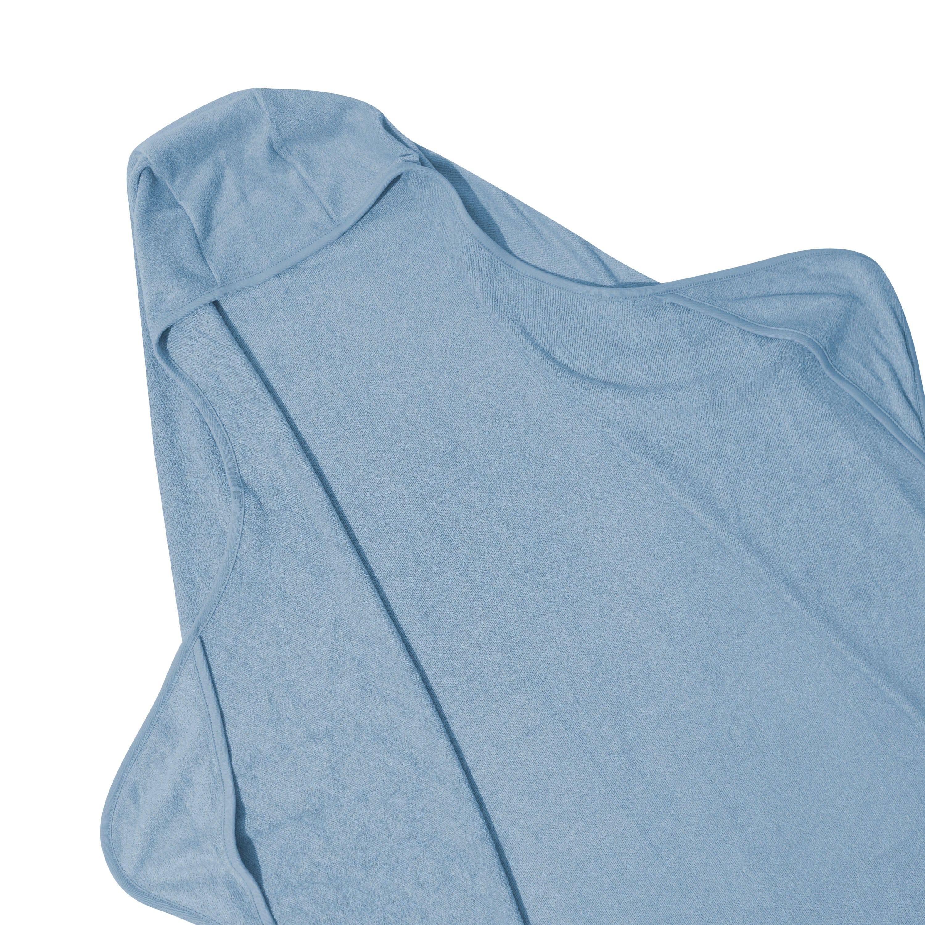 Hood shown on the Toddler Hooded Bath Towel in Slate