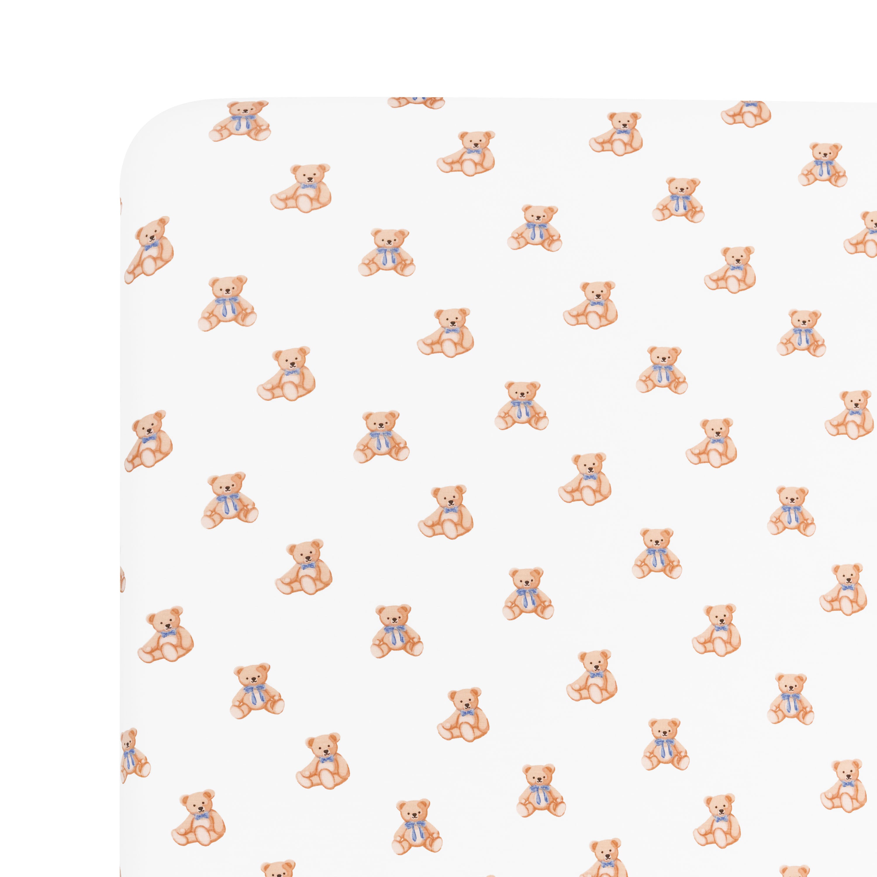 Crib Sheet in Teddy Bear corner