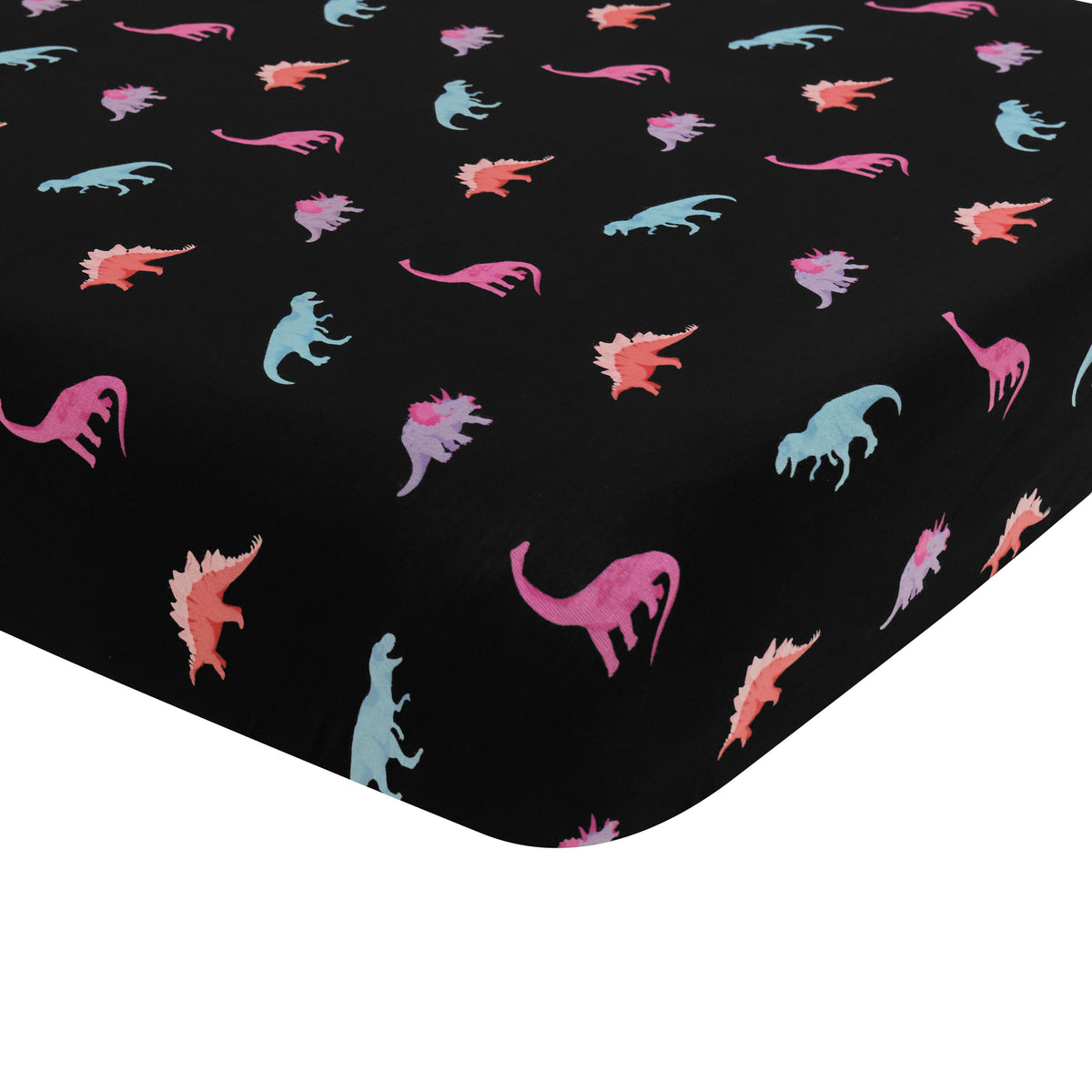 Midnight Roar crib sheet corner