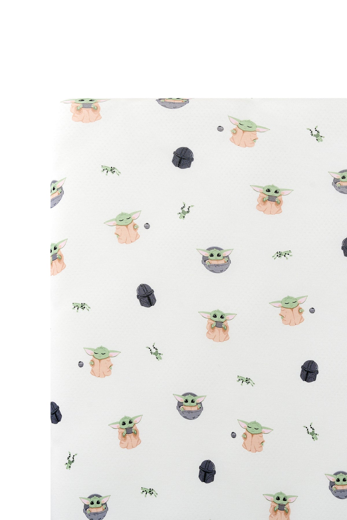 Close up of the Crib Sheet in Grogu™