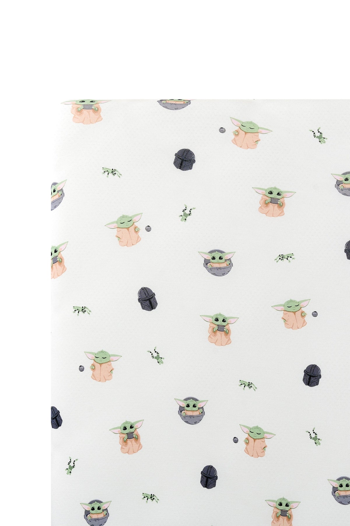 Close up of the Crib Sheet in Grogu™
