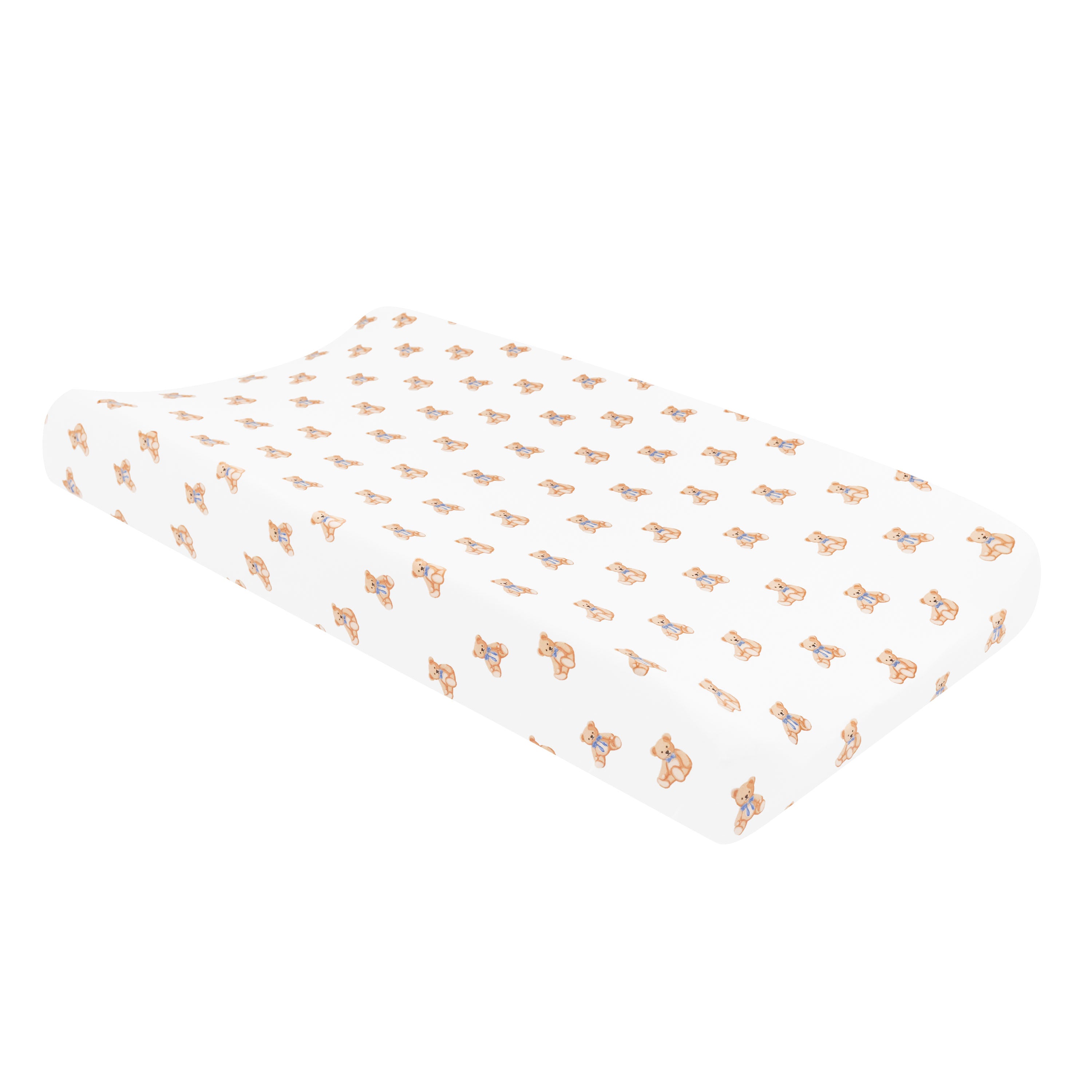 Change Pad Cover in Teddy Bear on change pad
