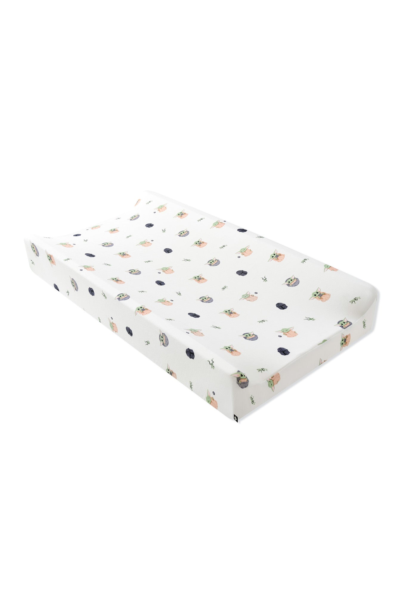 Change Pad Cover in Grogu™ shown on a change pad