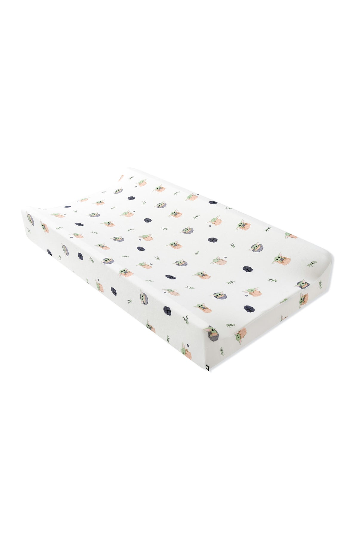 Change Pad Cover in Grogu™ shown on a change pad