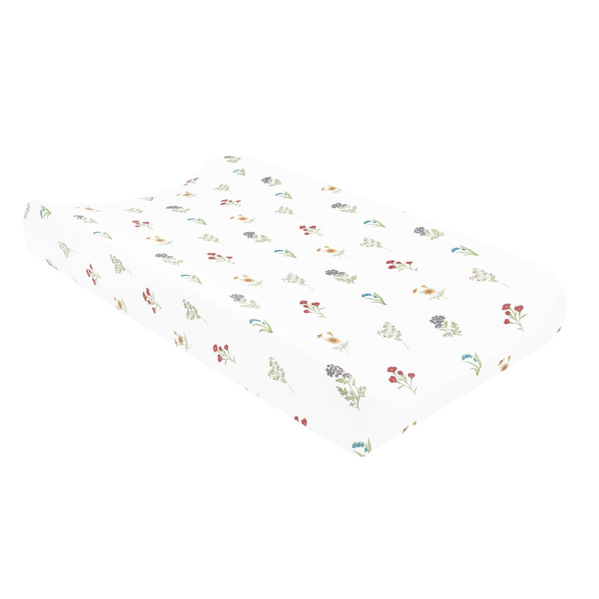 Change Pad Cover in Wildflower