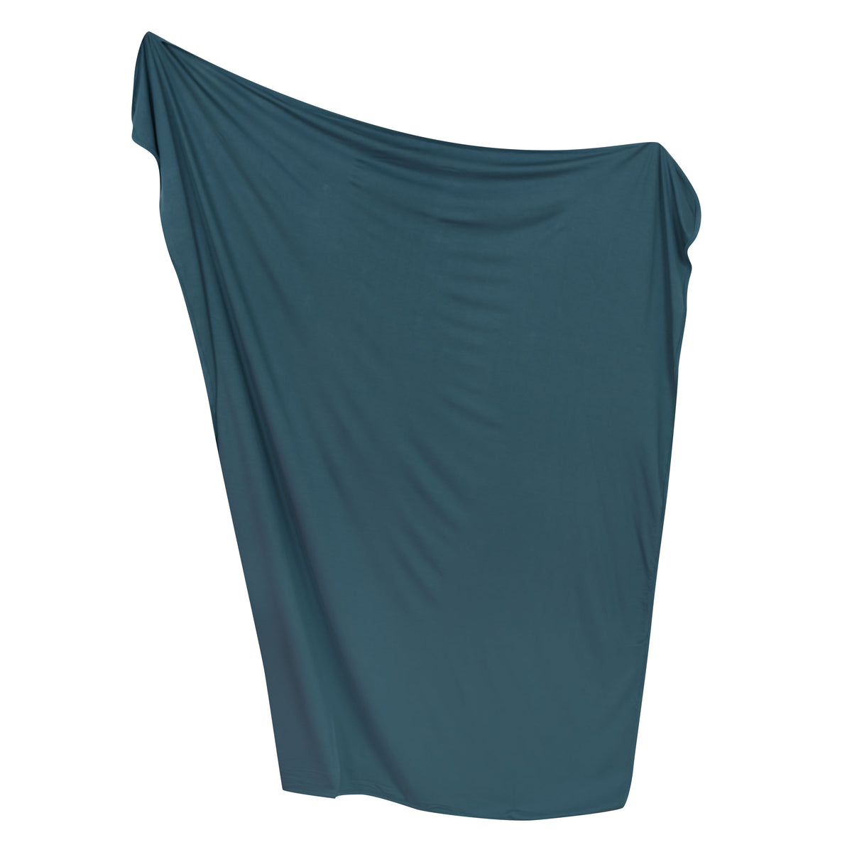 Swaddle Blanket in Atlantic shown unswaddled