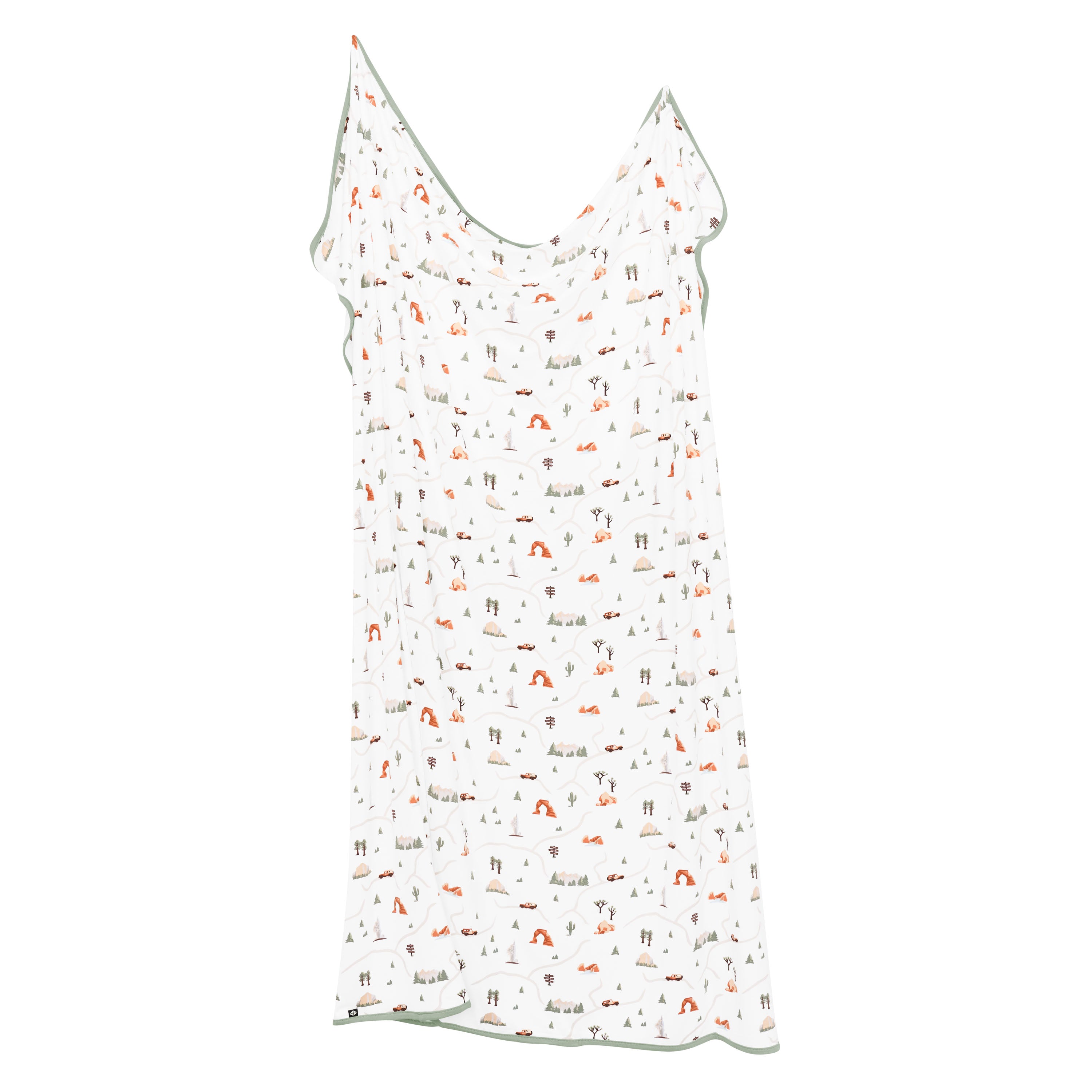 Kyte Baby's Swaddle Blanket in Road Trip