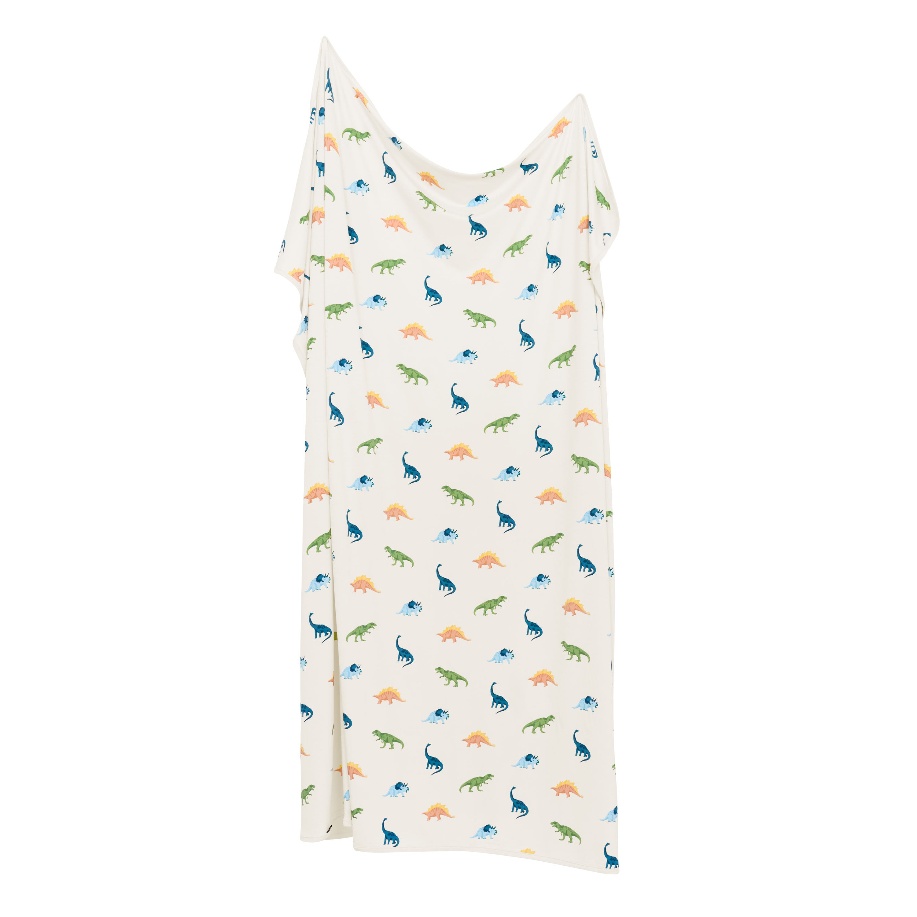 Kyte Baby Ecru Roar Swaddle Blanket