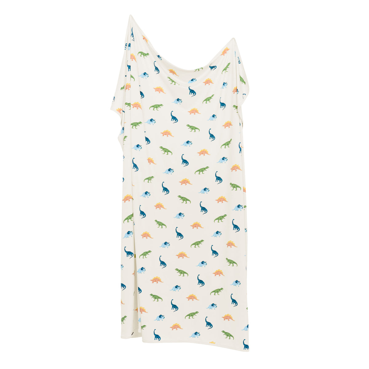 Kyte Baby Ecru Roar Swaddle Blanket