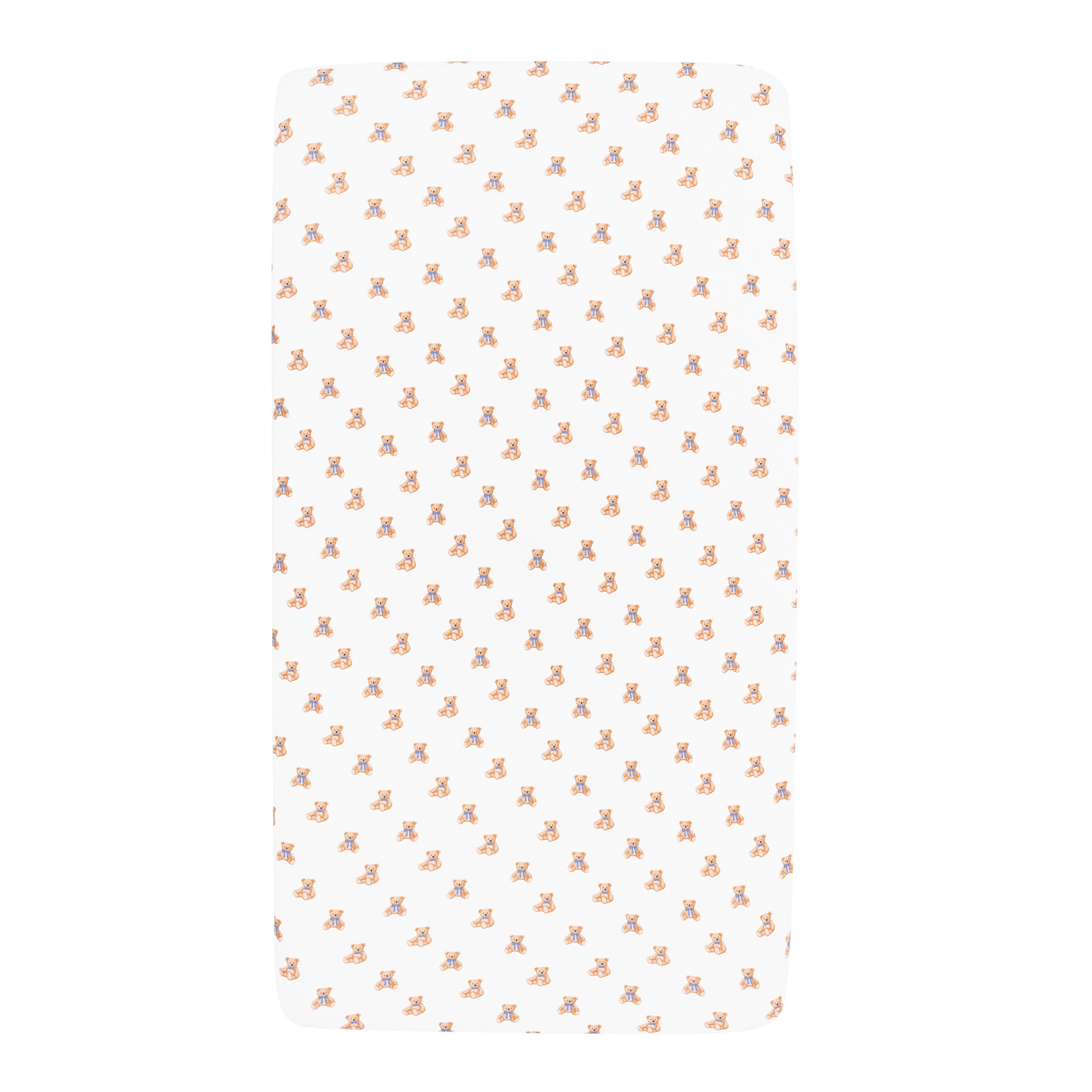 Twin Sheet in Teddy Bear on mattress